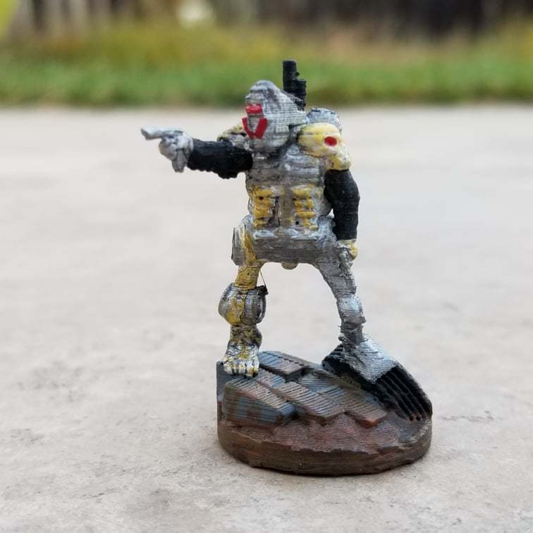 Miniatura 2 do modelo 3D Necro-Bot