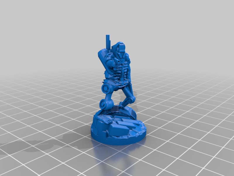 Miniatura 3 do modelo 3D Necro-Bot