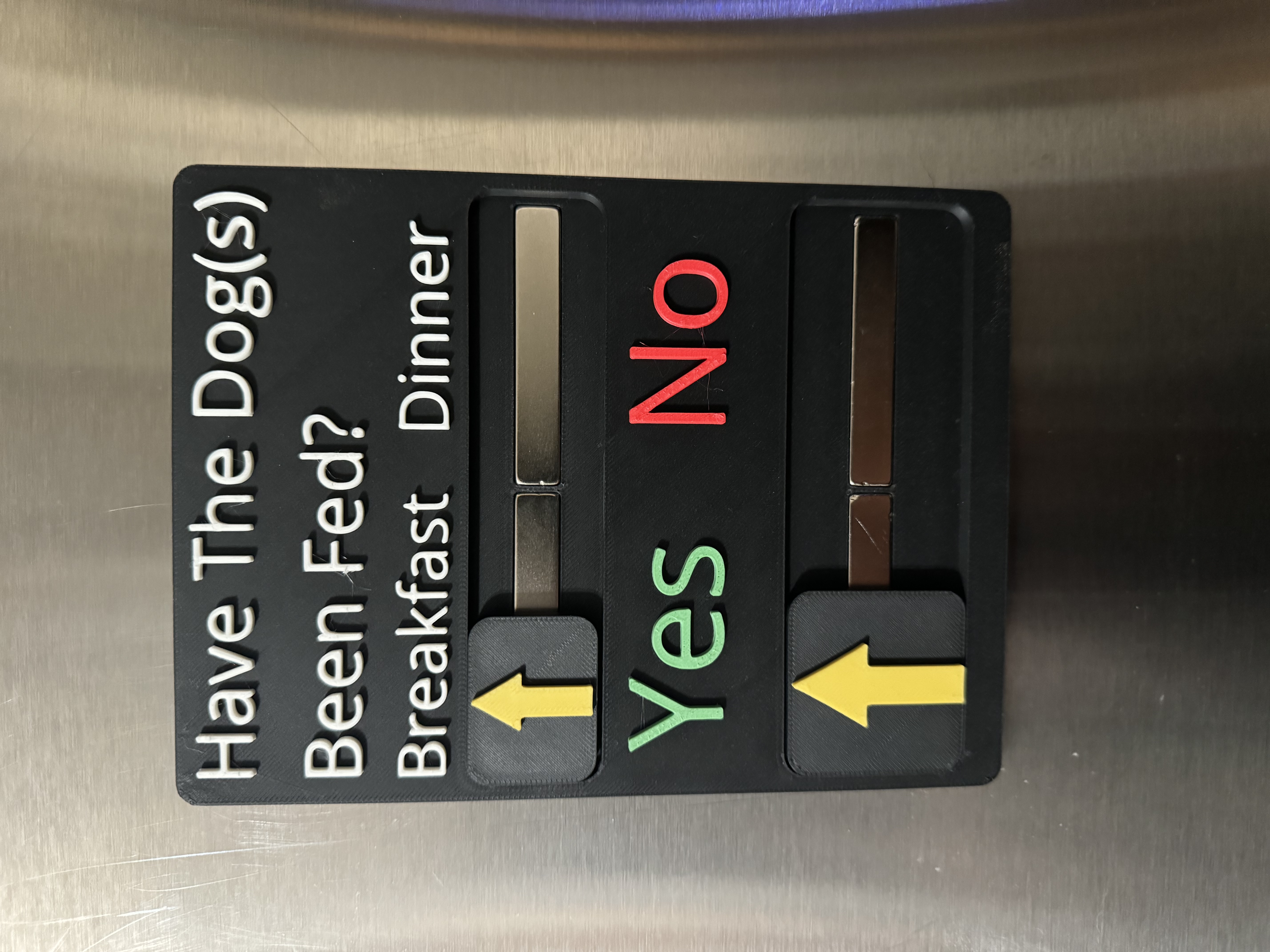 Dog Fed Sign
