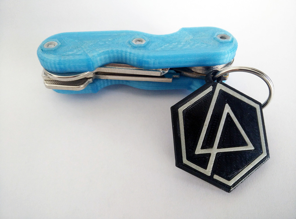 Linkin Park Keychain (dual color compatible)