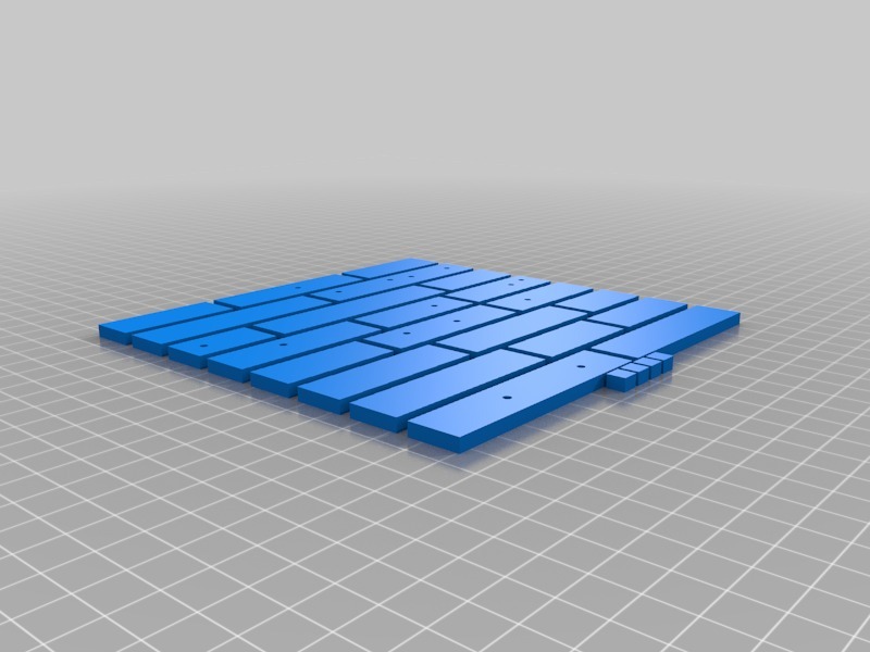 Miniatura 3 do modelo 3D Word clock
