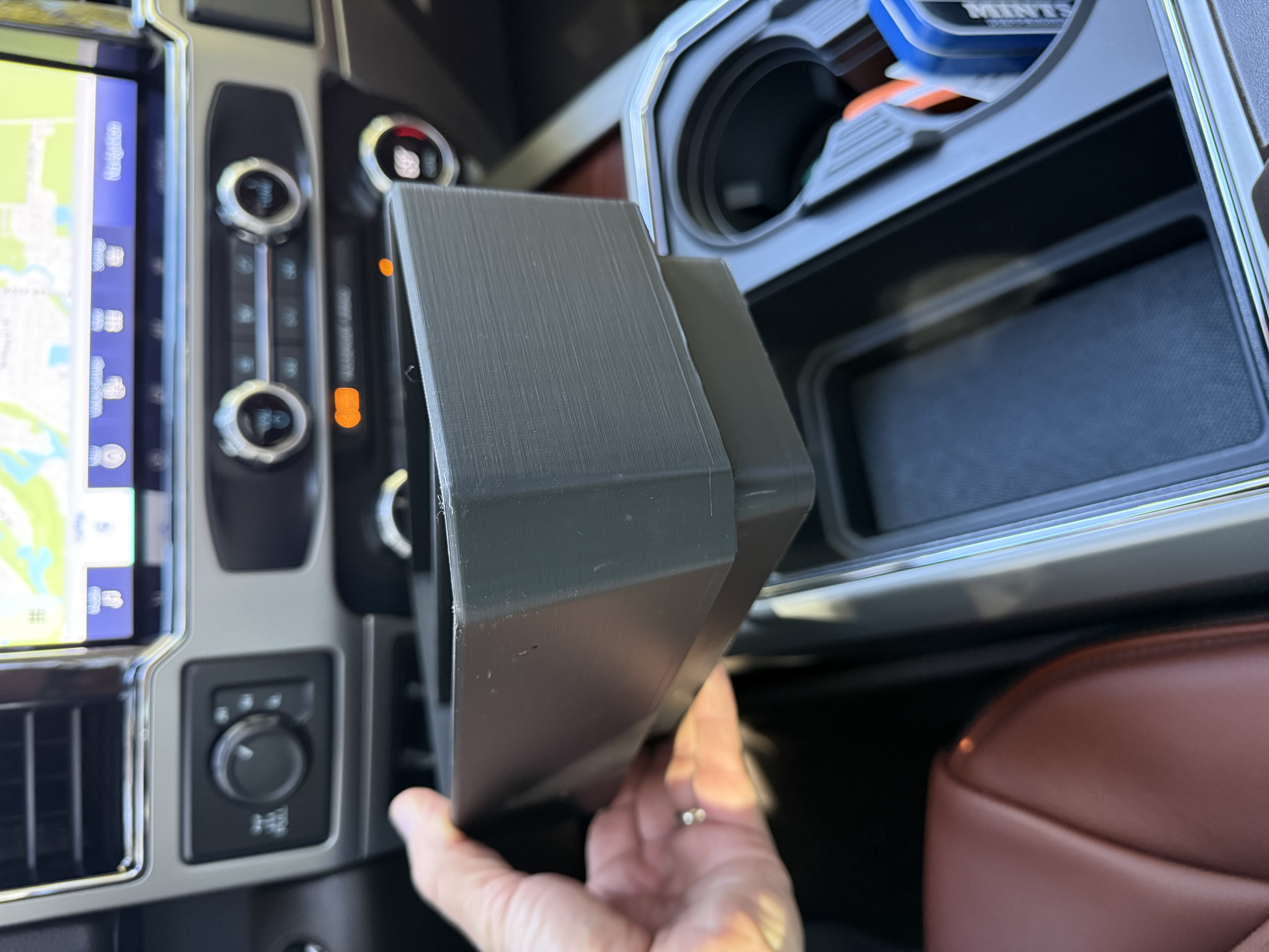 2017-2022 Ford Super Duty Center Console Organizer