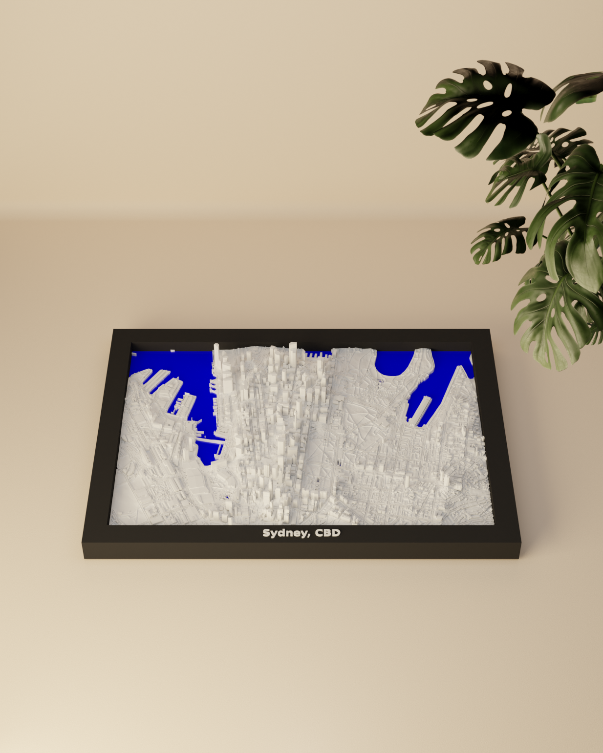 Sydney, CBD, Australia - 3D Miniature