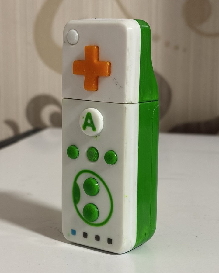 Wii Motion-style mSata SSD to USB adapter enclosure