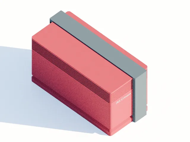 Retro Iris Crimson Chassis for Framework 12