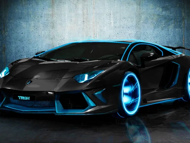 Cool car wall art
