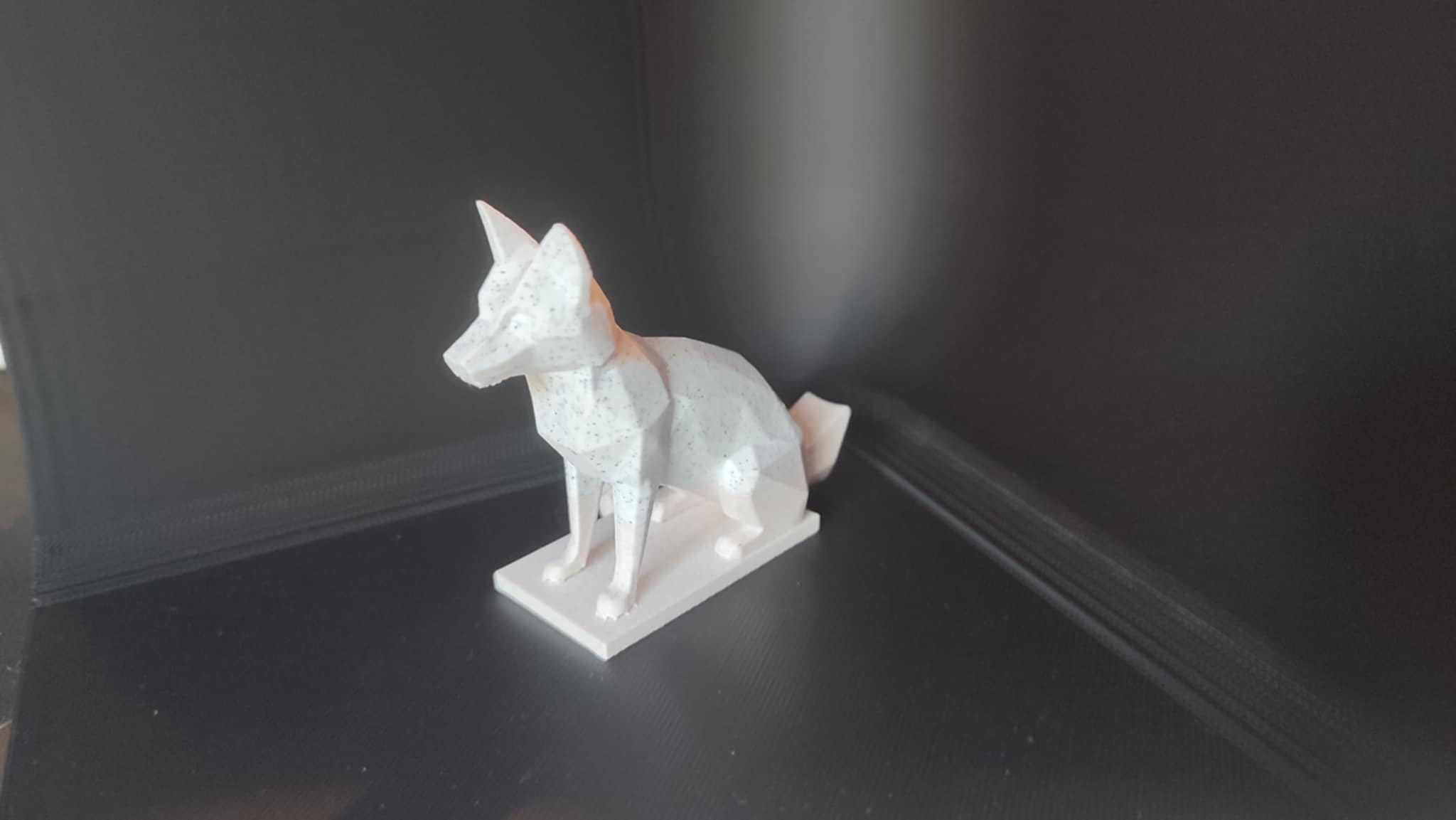 Lowpoly FOX Statue