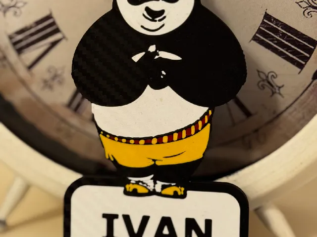KUNG FU PANDA PERSONALIZABLE