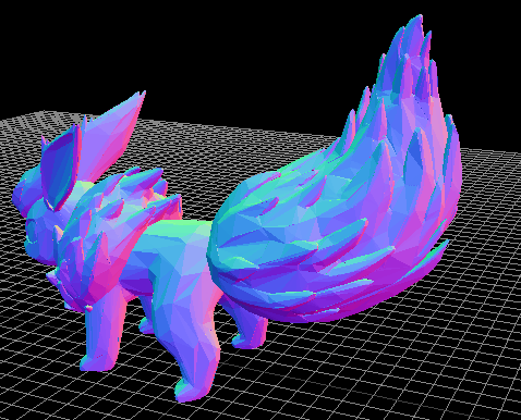 Flareon Low Poly