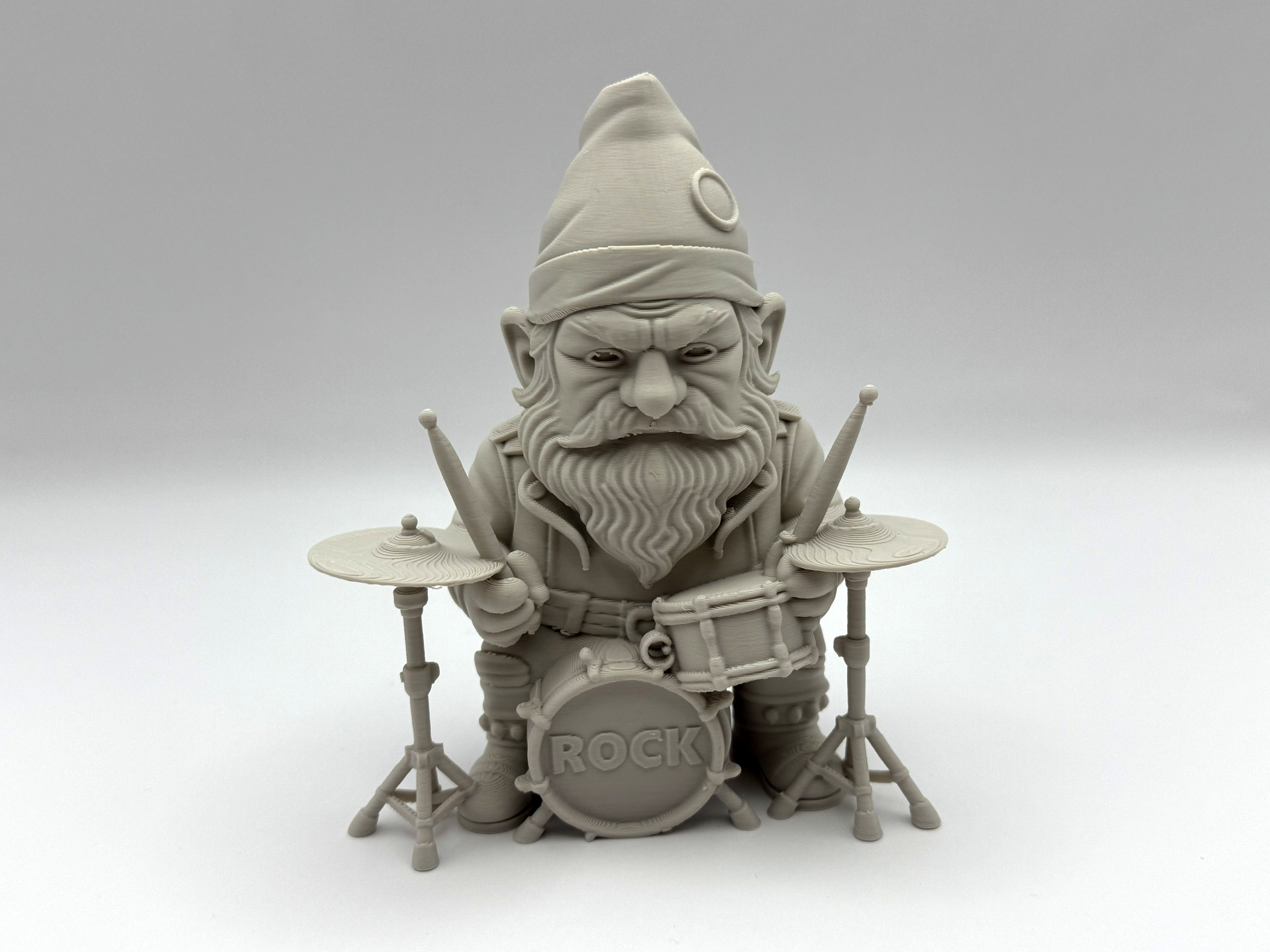 Drummer Garden Gnome