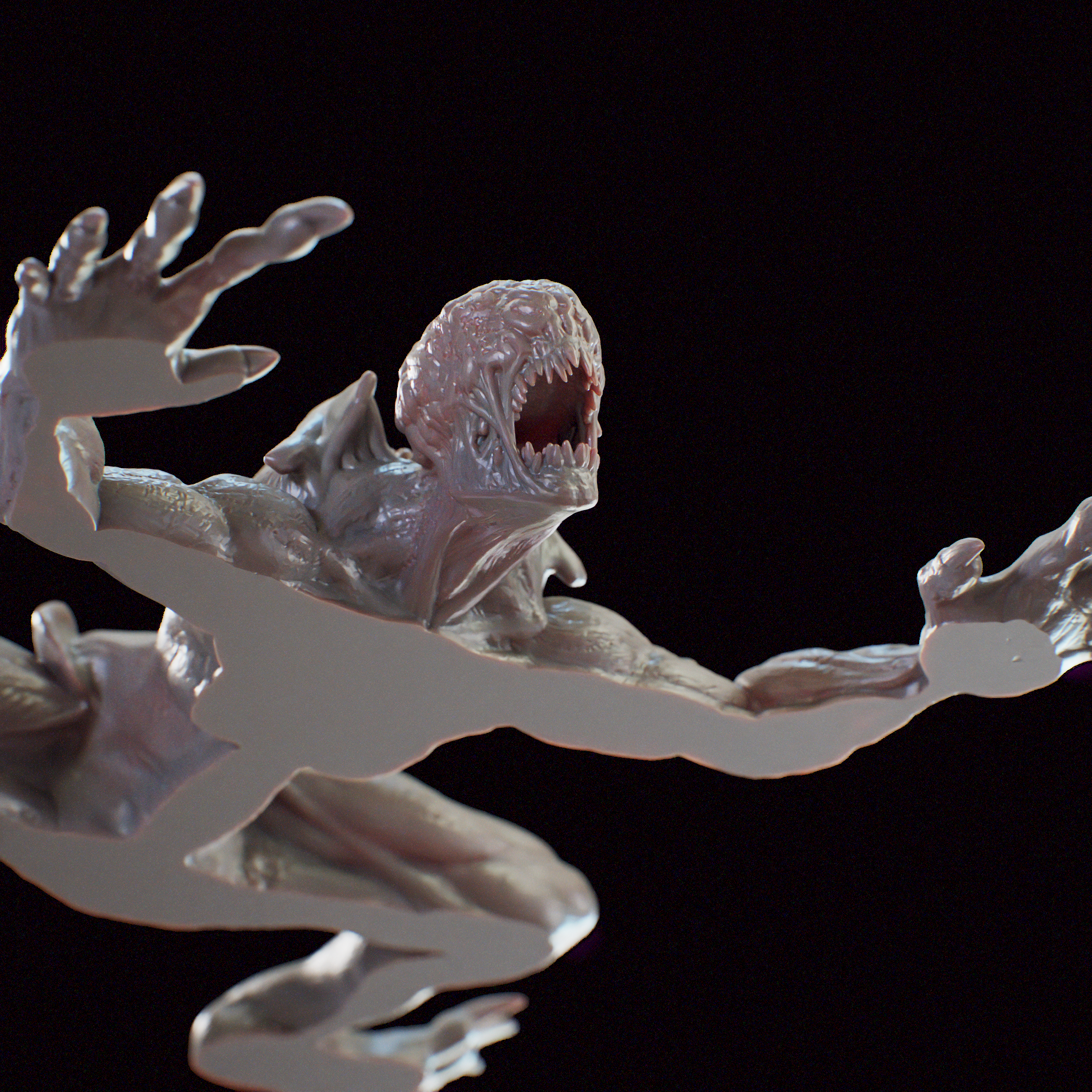Licker from Revil Requiem - Friendly print - Licker de Reside evil impresion amigable — thumbnail 12