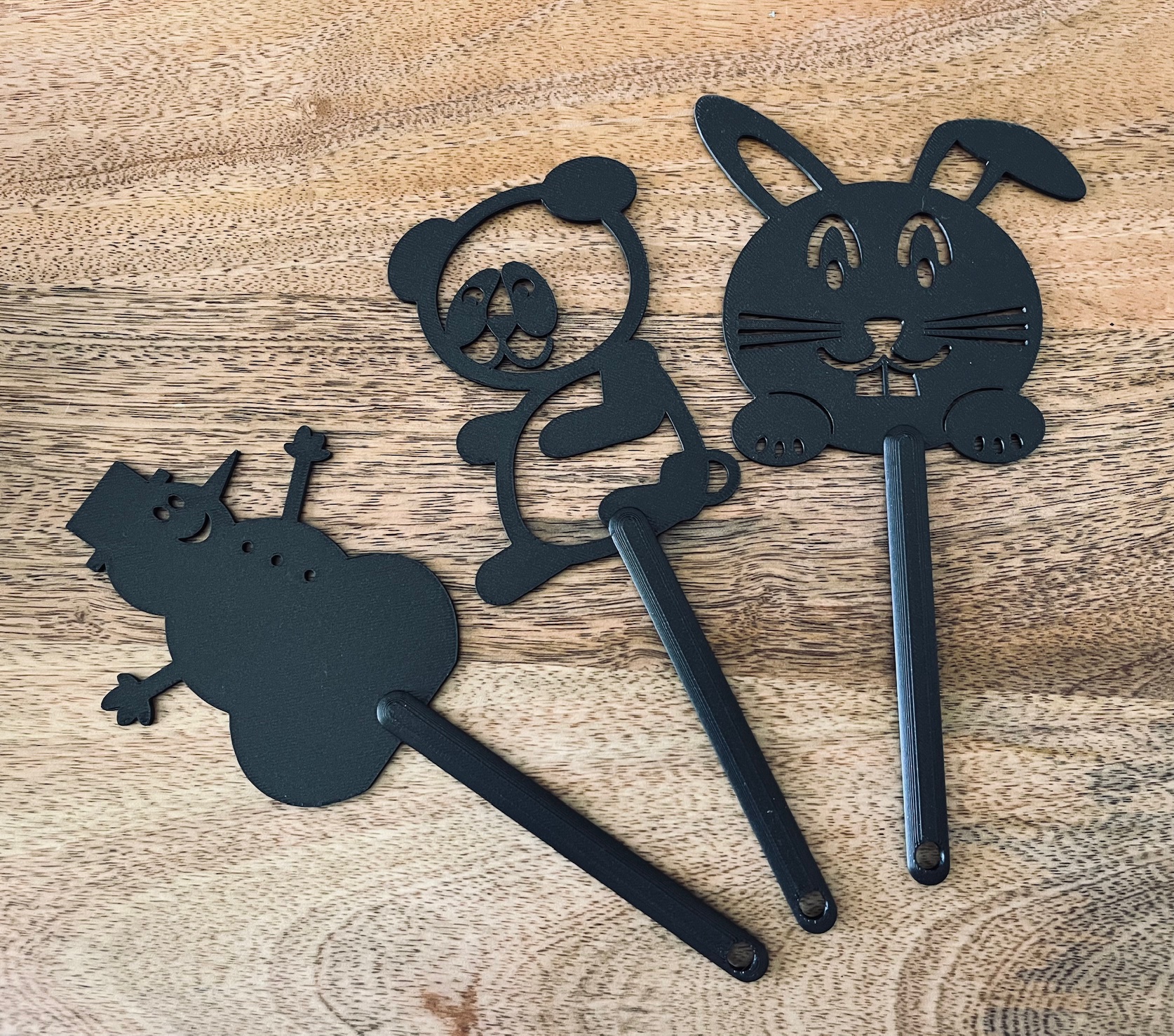 Shadow Puppet Set (50+) with Functional Storage Box — thumbnail 4