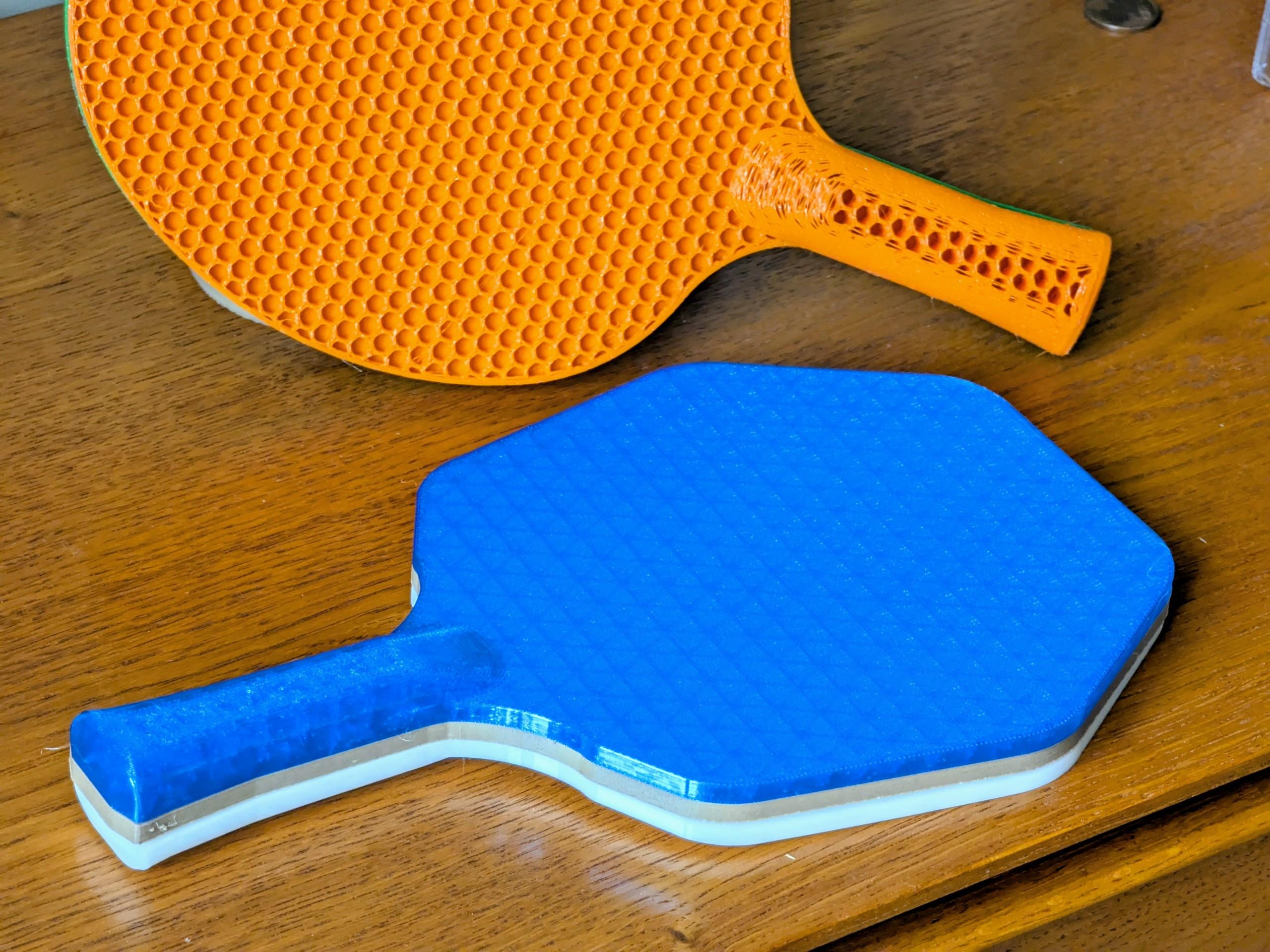 3-layer table tennis racket |  ping pong paddle