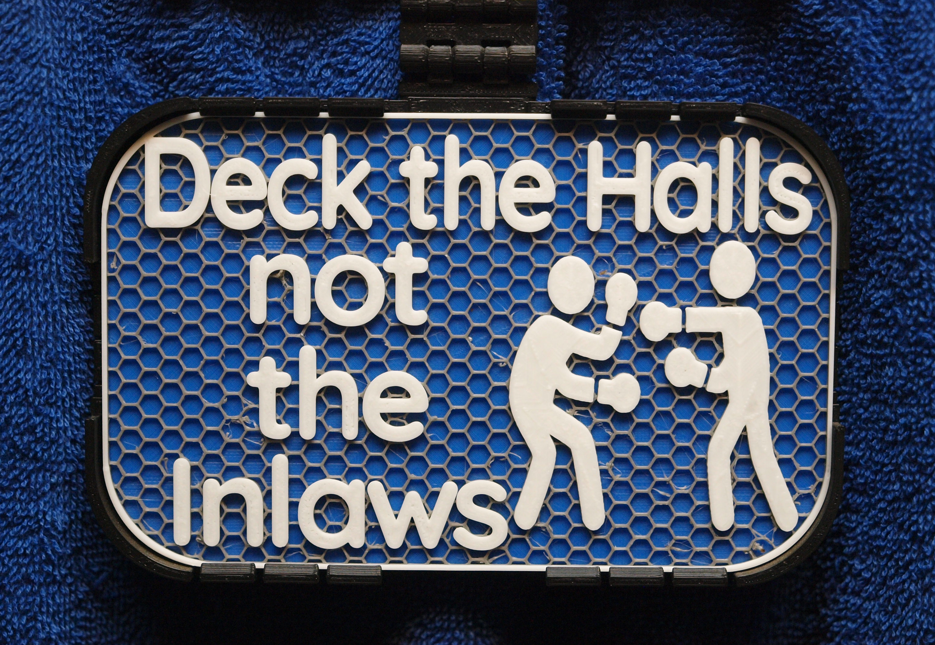 Deck the Halls sign