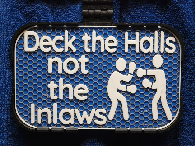 Deck the Halls sign