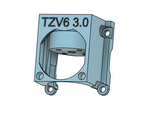 E3NG TZ V6 3.0 hotend adapter