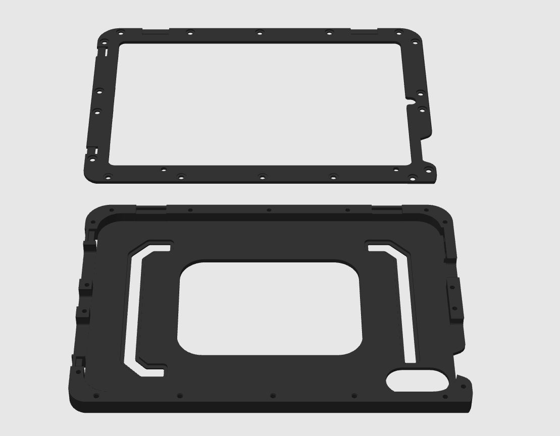 Ipad Mini 6/7 Rugged Case No Pencil holder