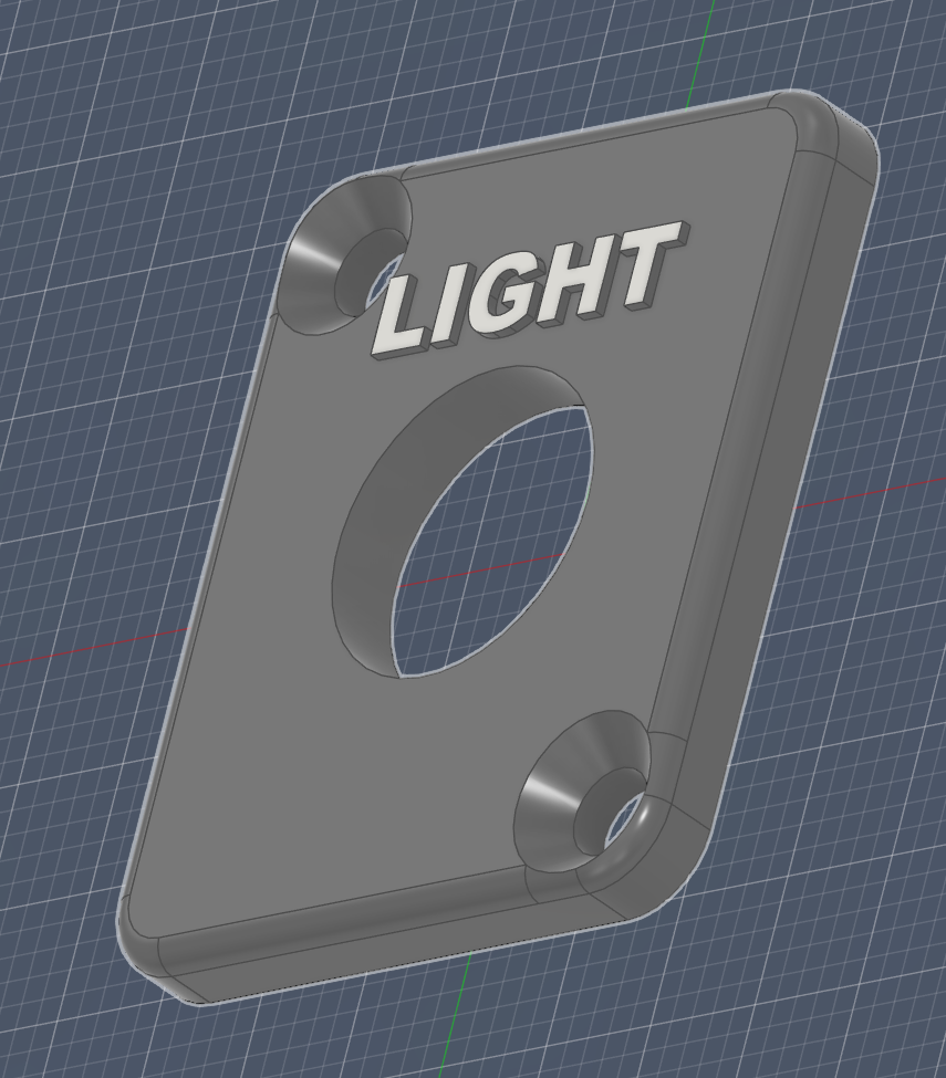 Tapa XLR LED personalizada