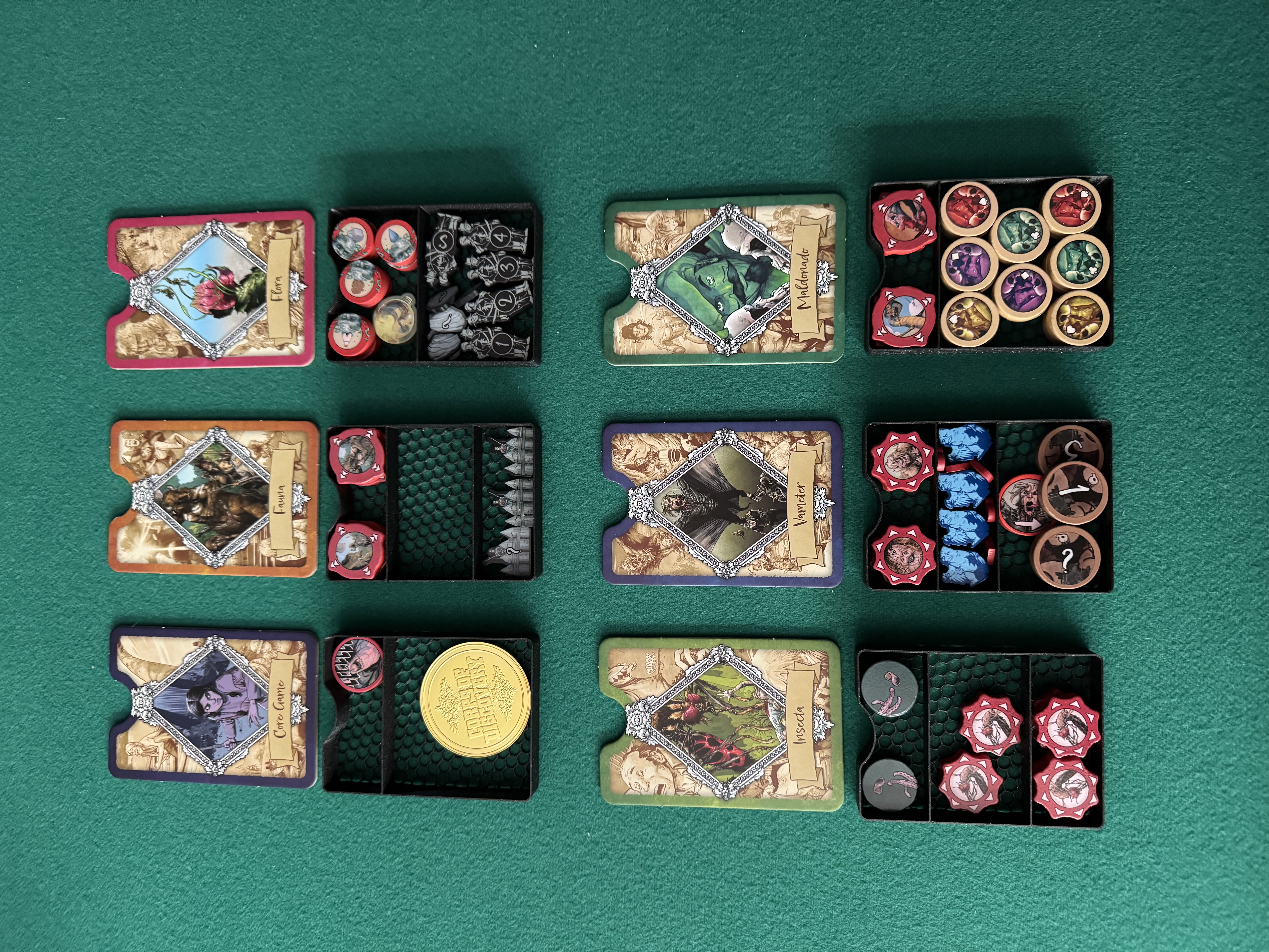 Corps of Discovery: Ultimate Edition Expansion Token Organizer