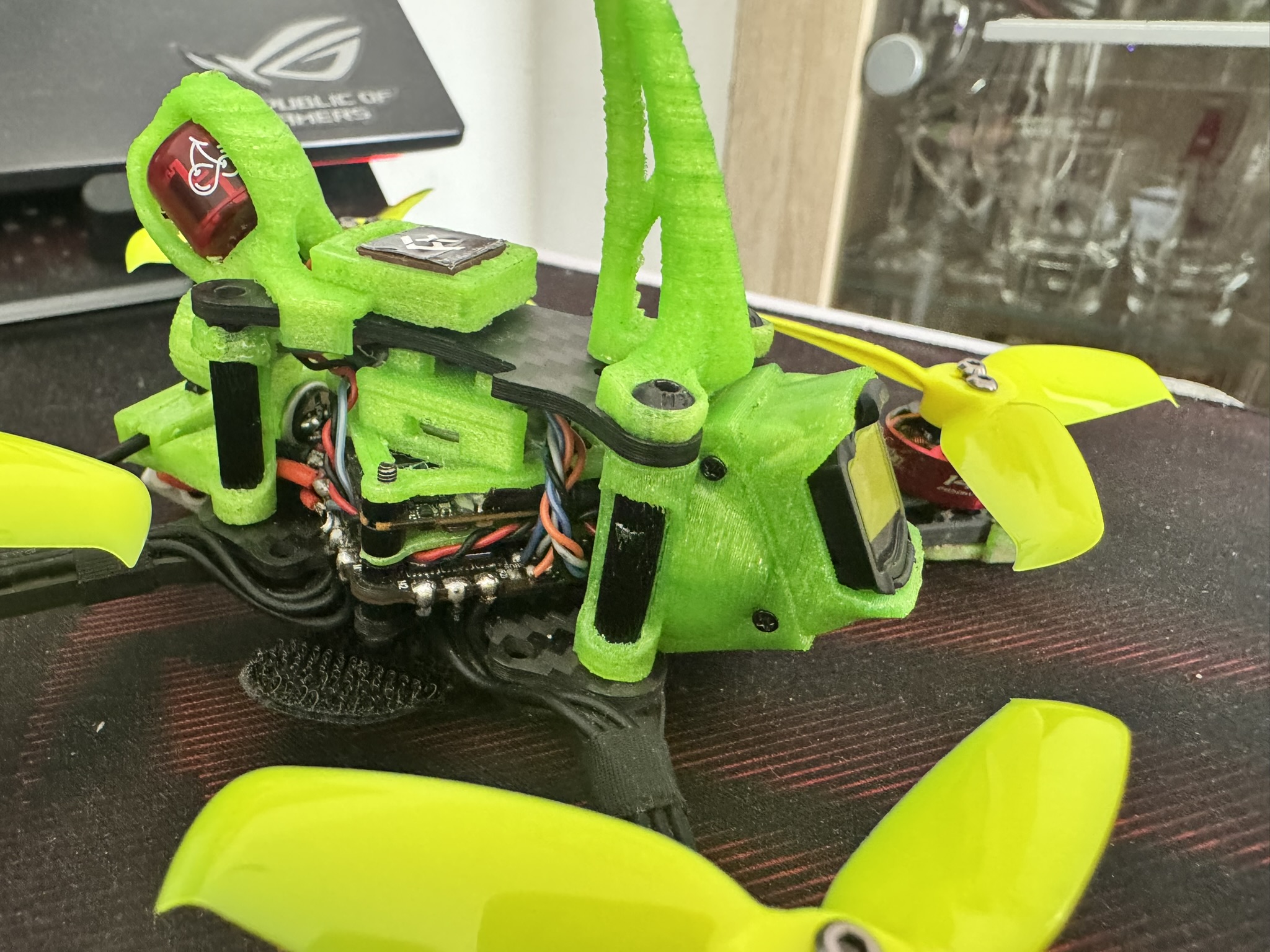 AlfaRC Beetle-3 O4 Lite camera holder 30 degrees