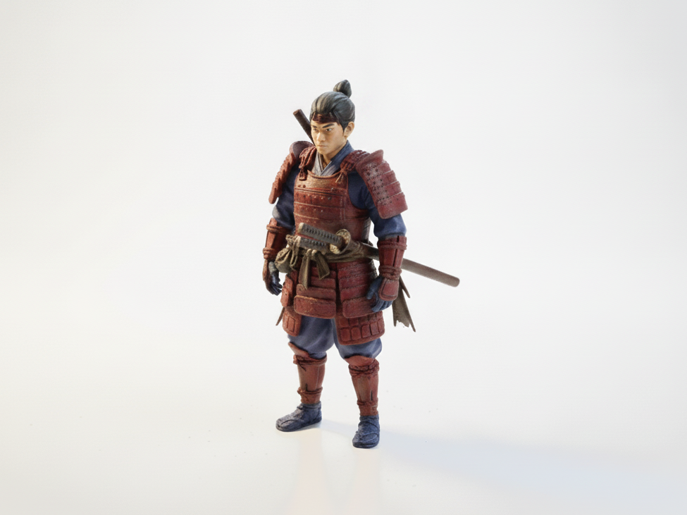 Ghost of Tsushima Samurai Figurine Gaming 3D Printable