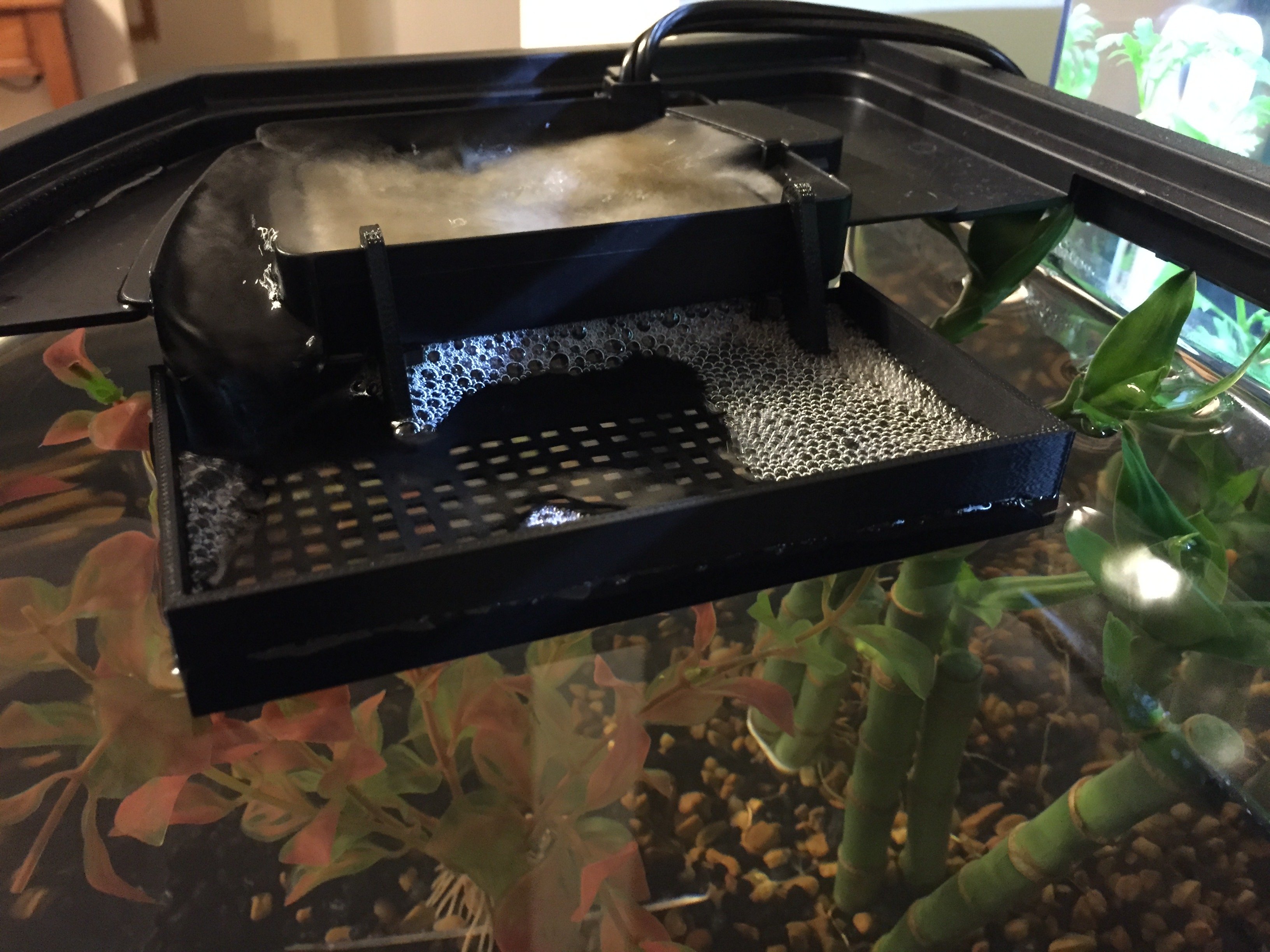 Aquarium Filter Outflow Baffle