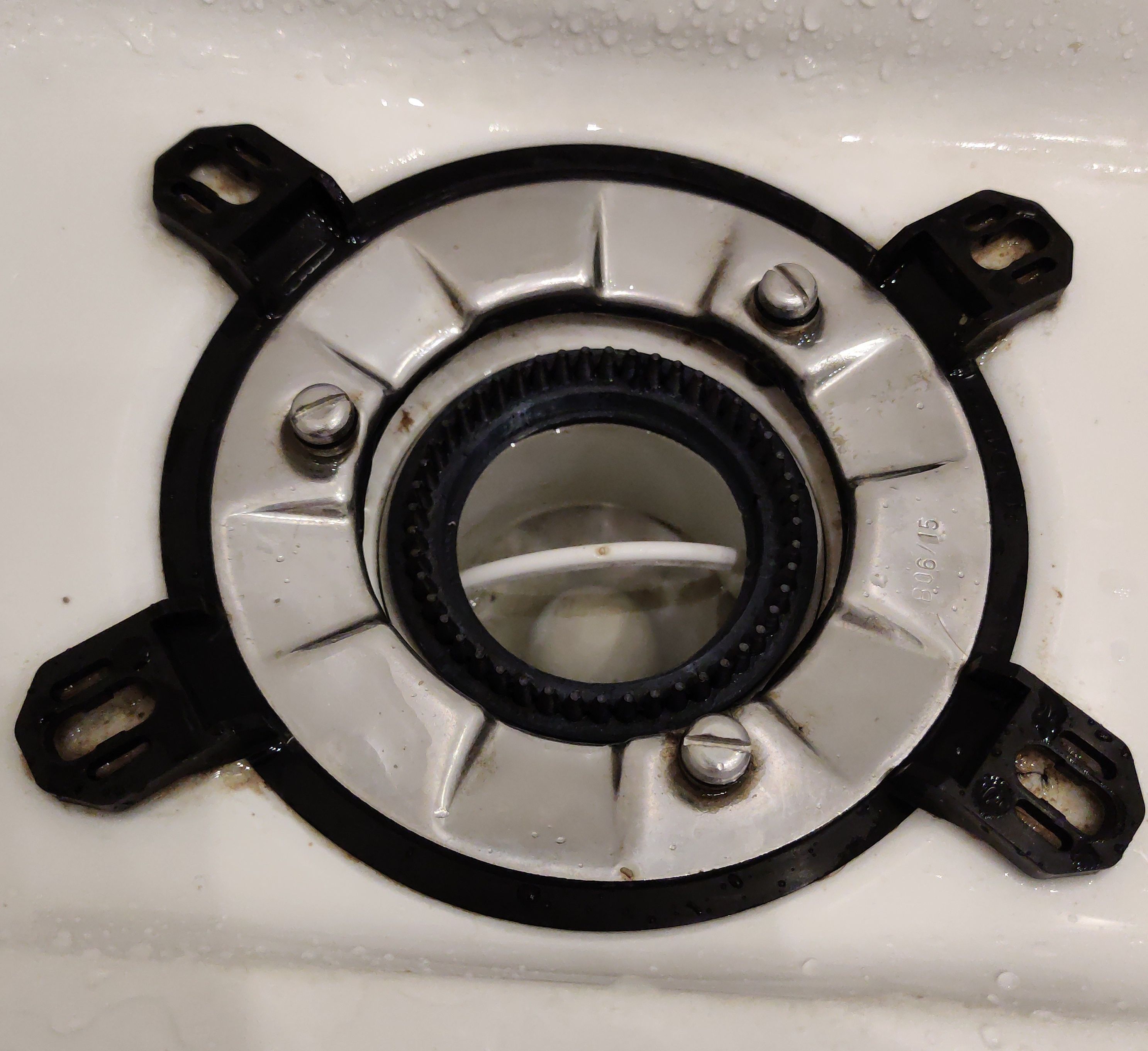 Abfluss Einsatz für Dusche gegen Haare und groben Schmutz