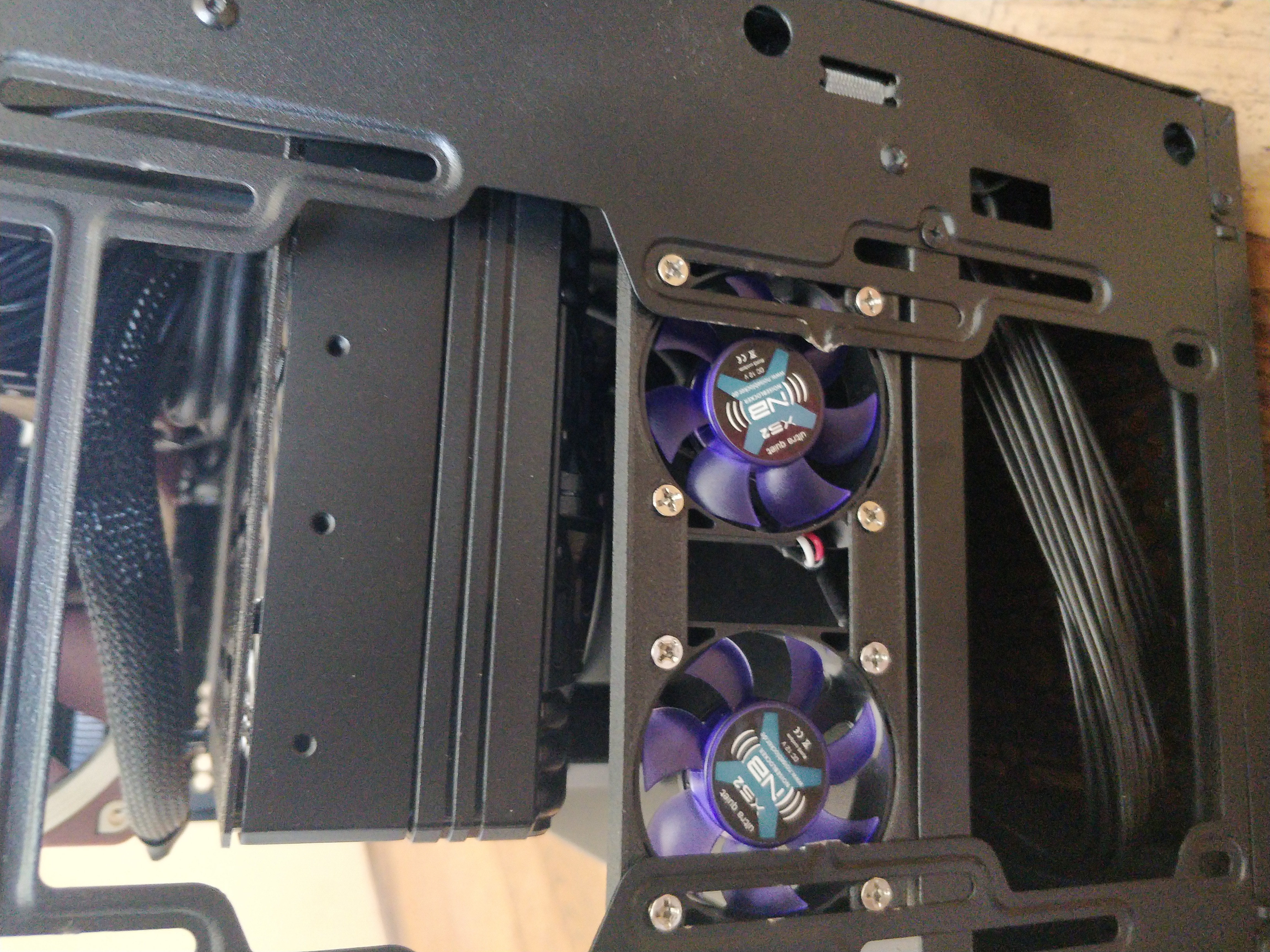 Fractal Design Define Mini C Double 50mm to 120mm fan mount