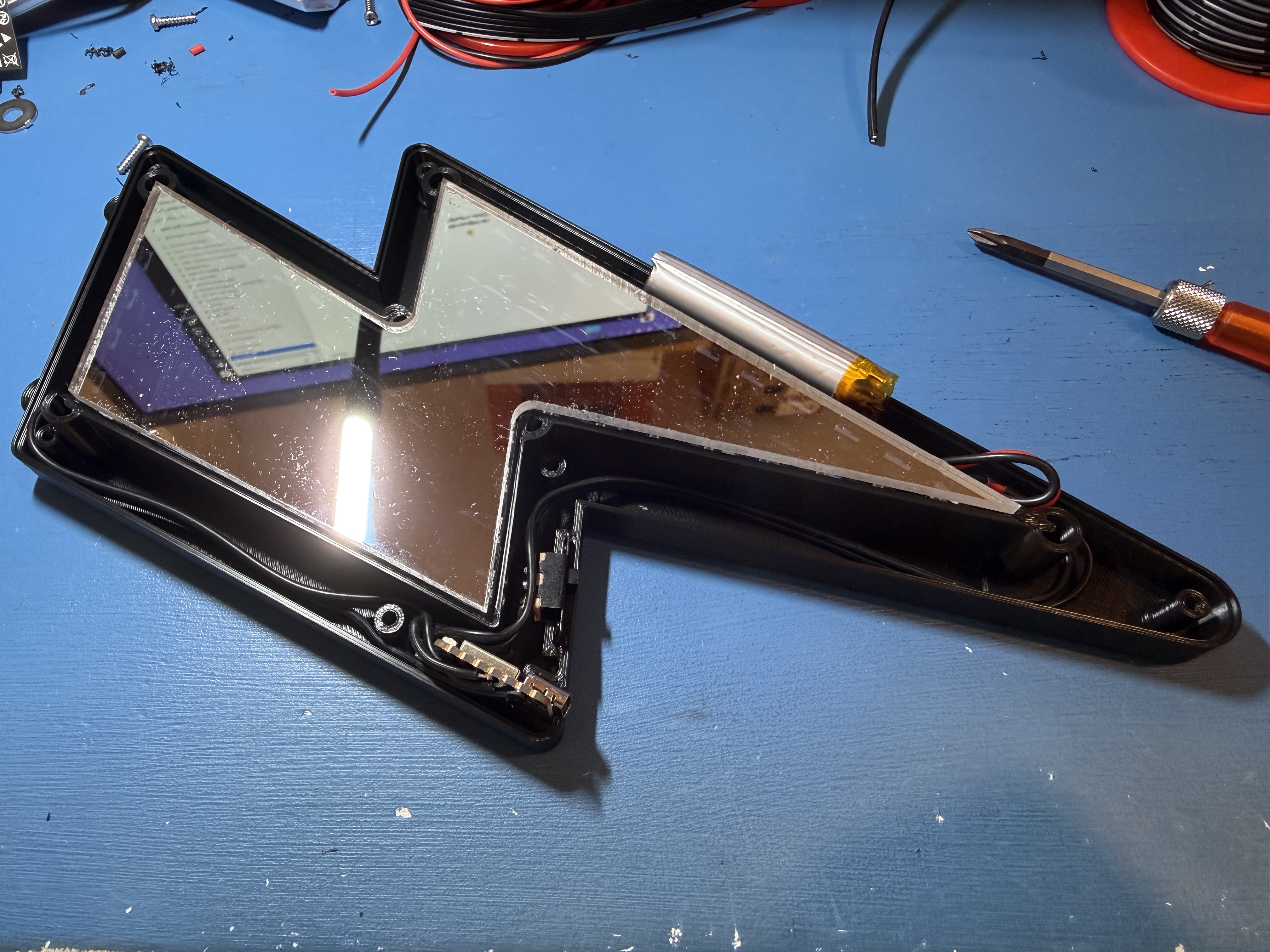 Miniatura 11 do modelo 3D Infinity Mirror LED Lightning Bolt
