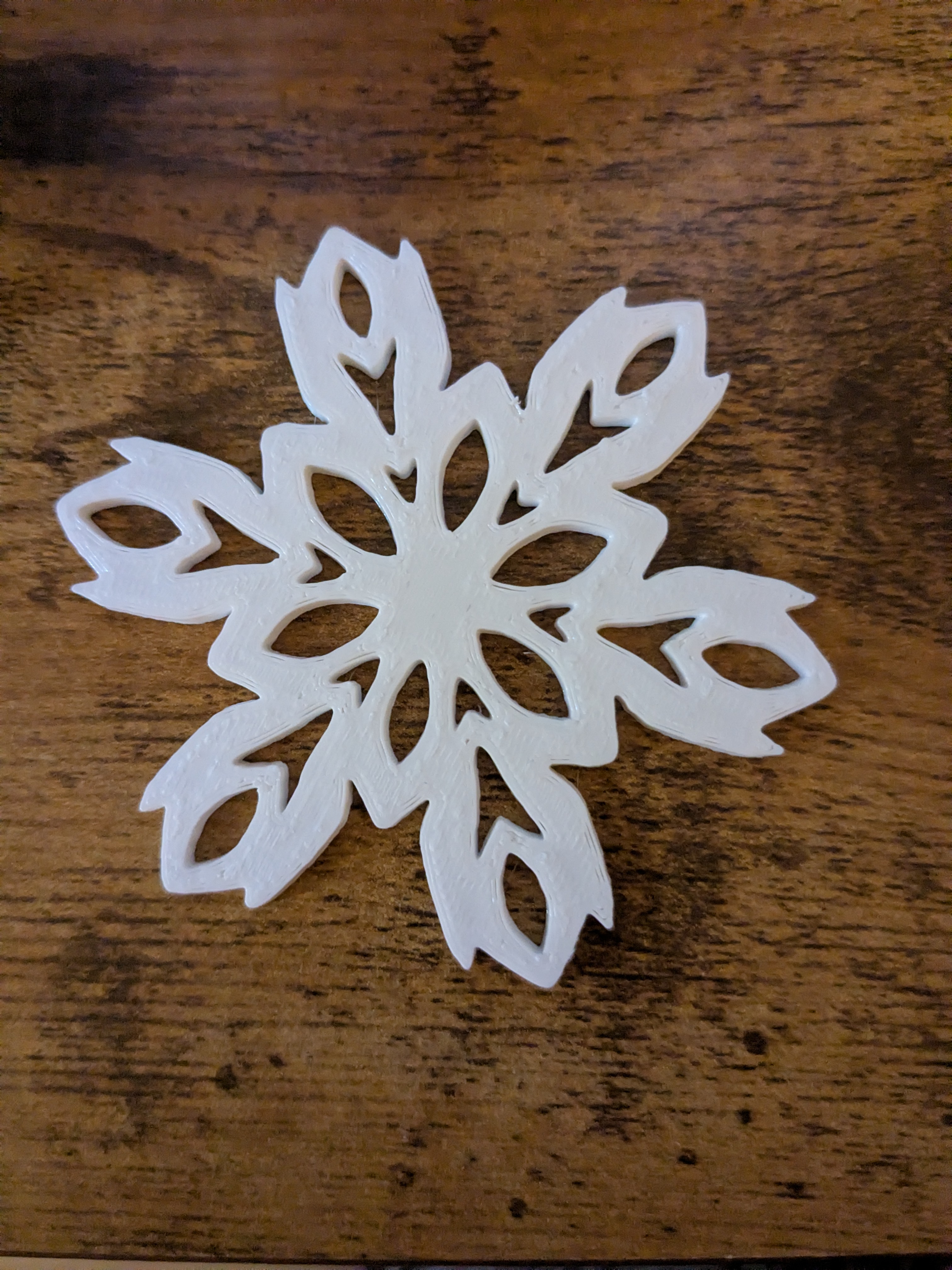 Homemade Snowflake