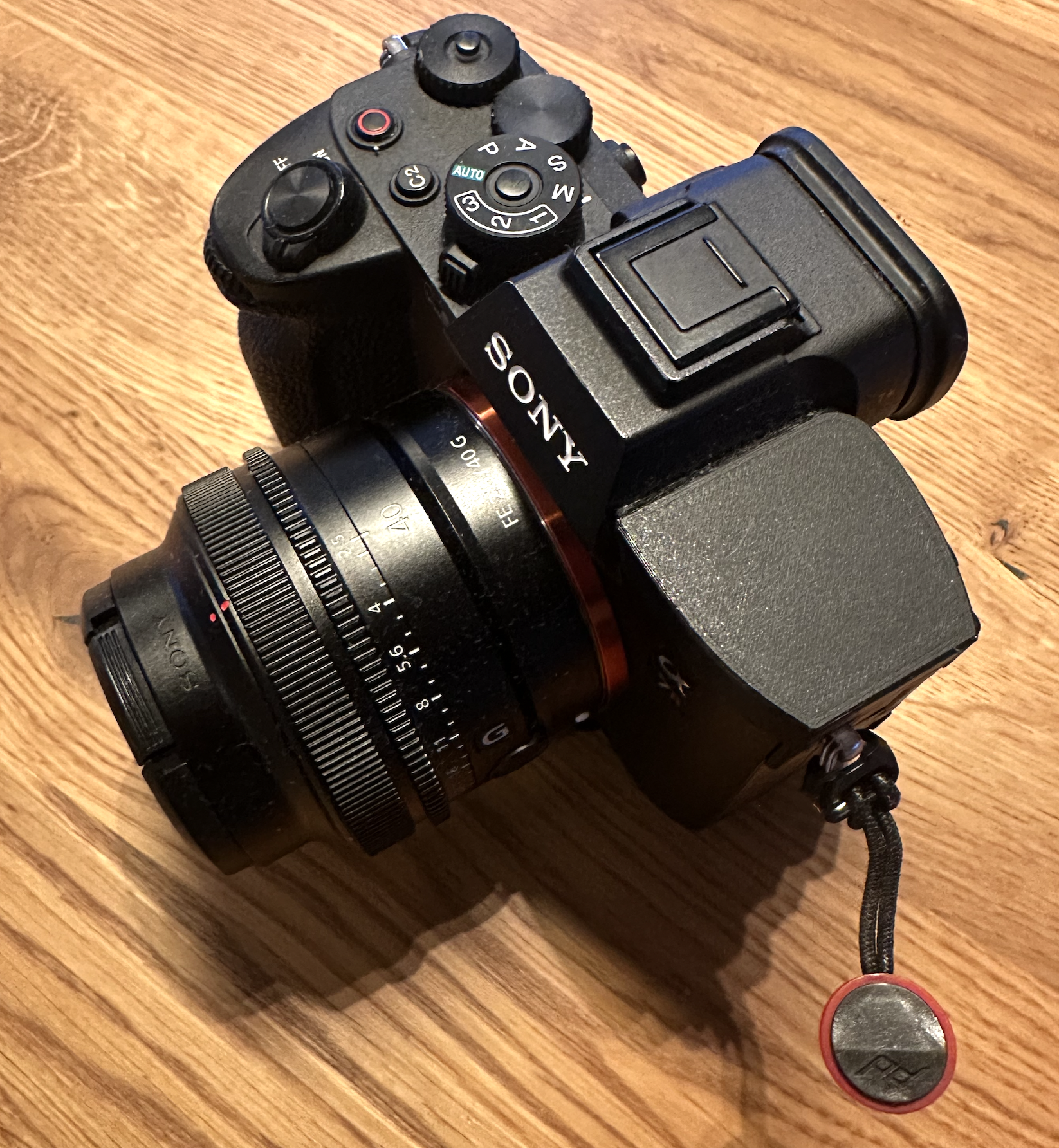 AirTag mount for Sony Alpha 7R V