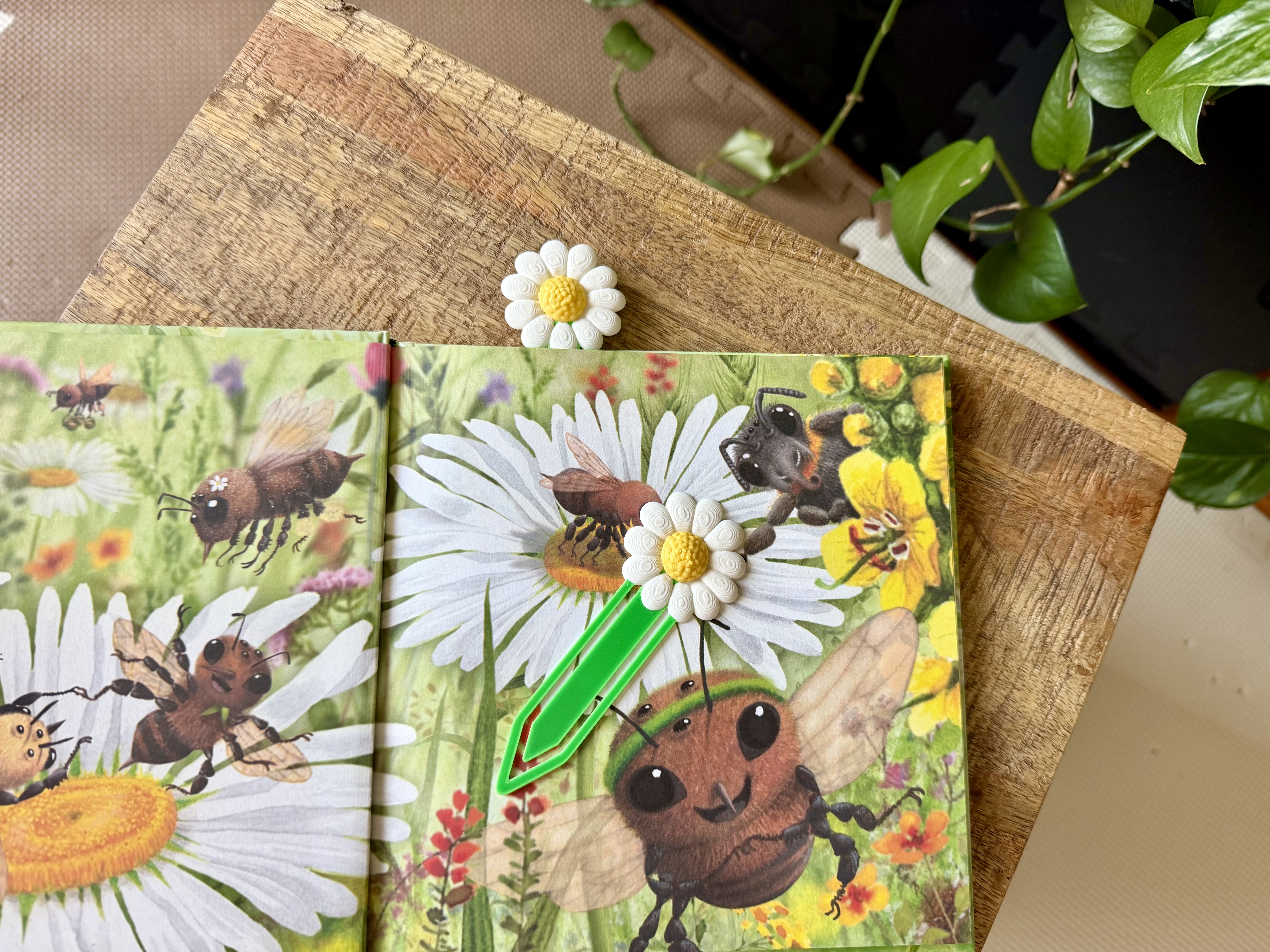 Daisy bookmark — miniatura 6