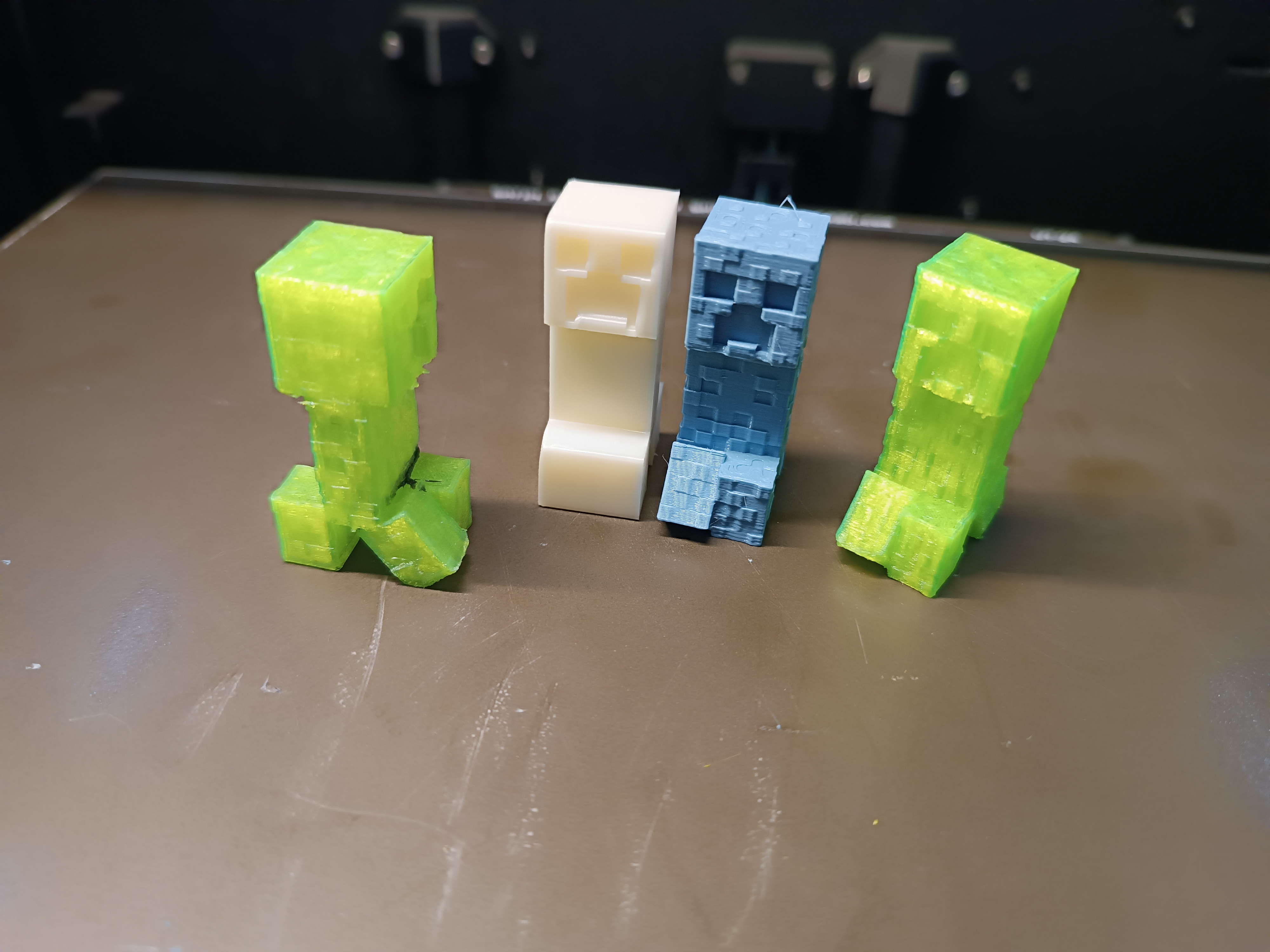 Creeper Minecraft 3D model thumbnail