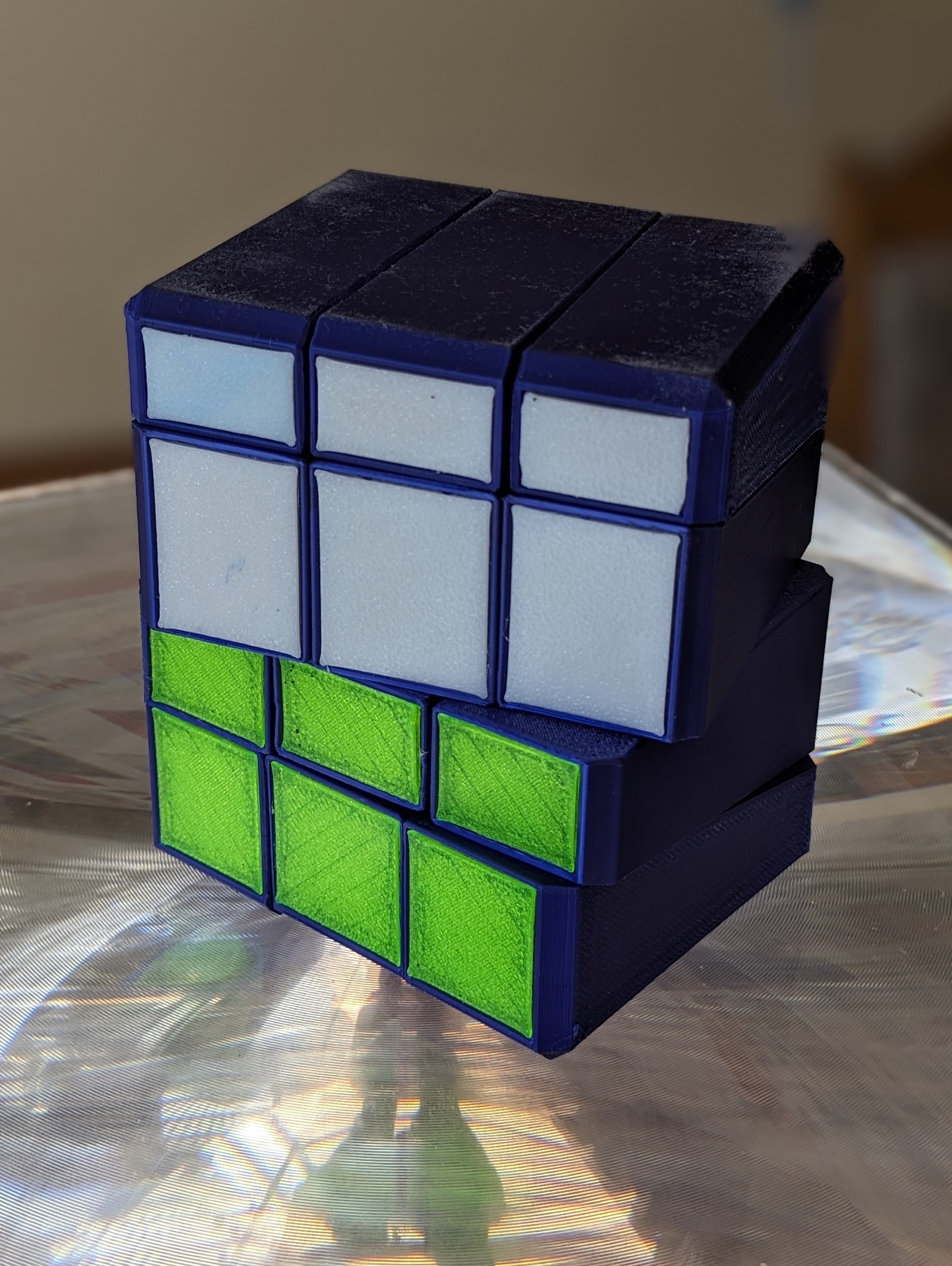 Angled Twisty Puzzle Cube 1x3x4
