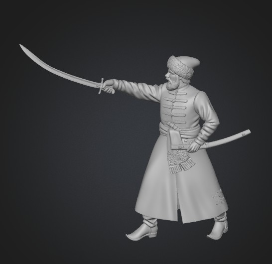 Cossack Swordsman