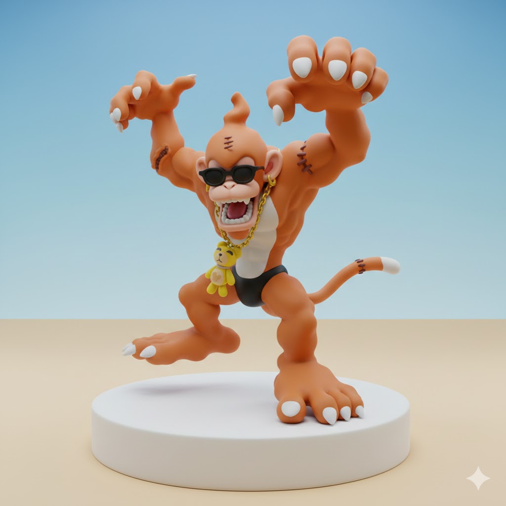 Etemon Digimon Creature Model