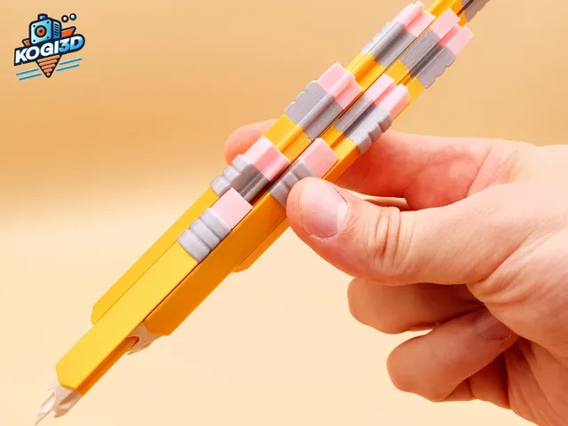 Articulated Pencil Fidget Toy
