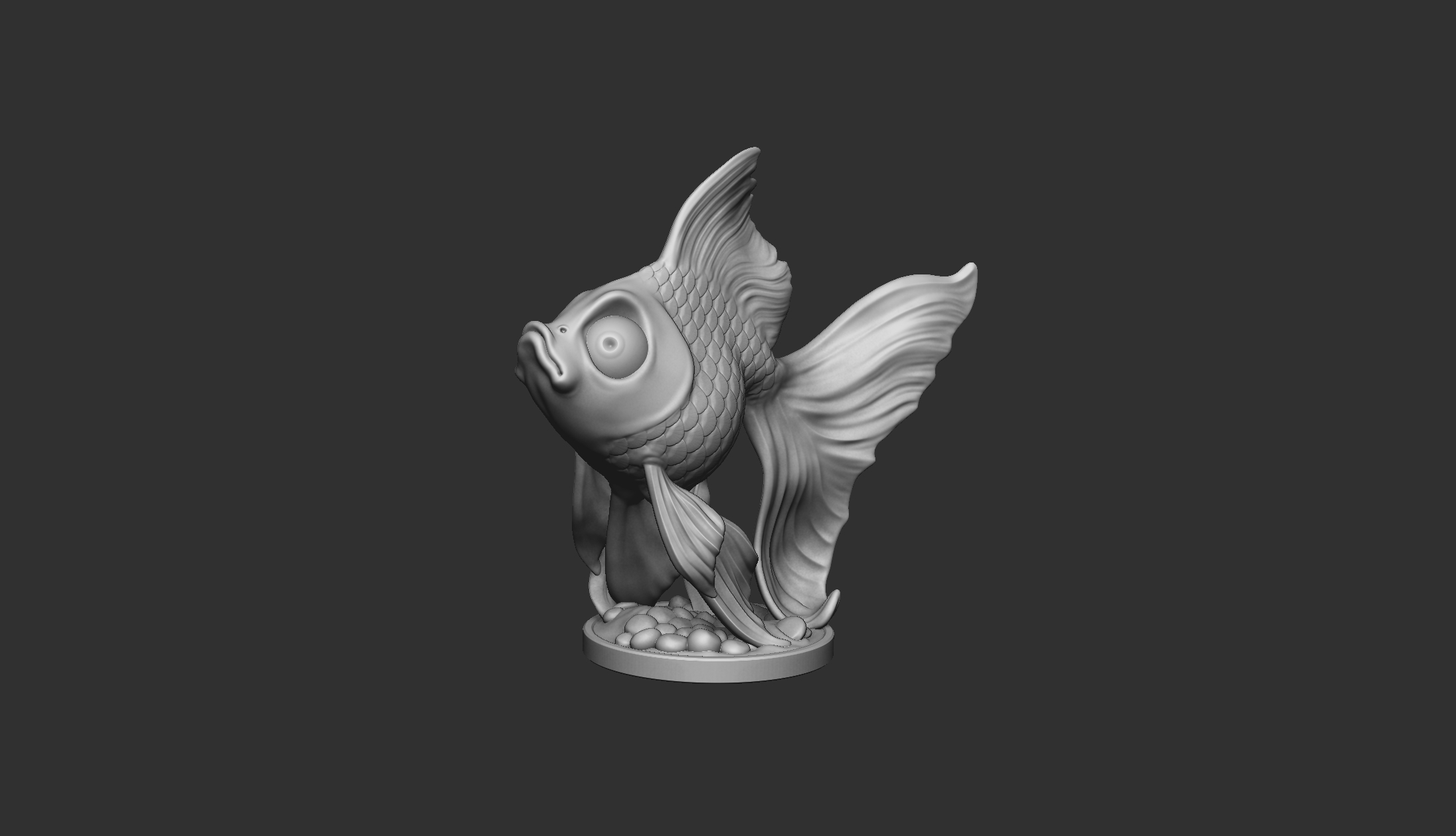 Miniatura 4 do modelo 3D Prusament Goldfish