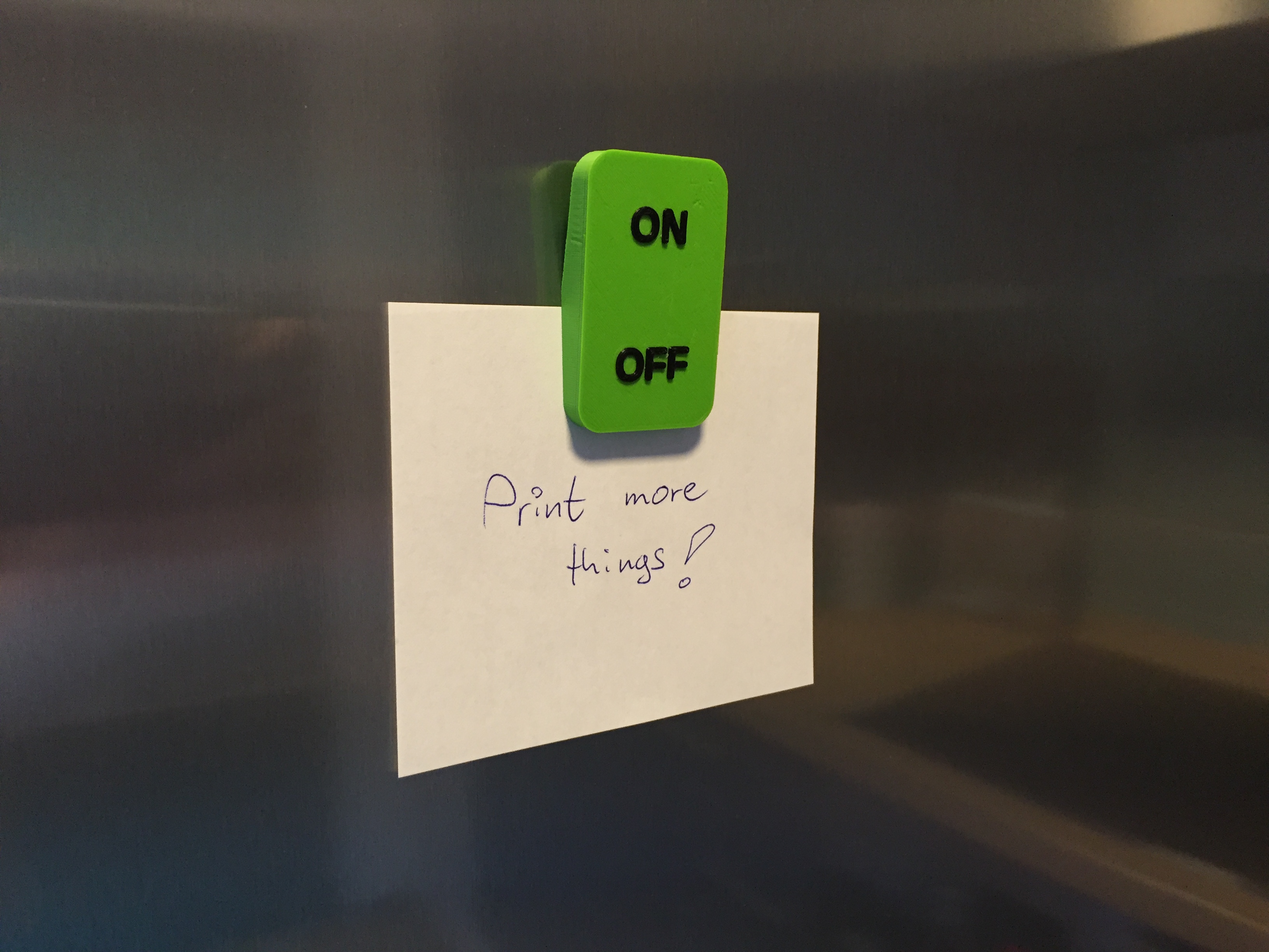 Fridge Magnet On/Off Switch