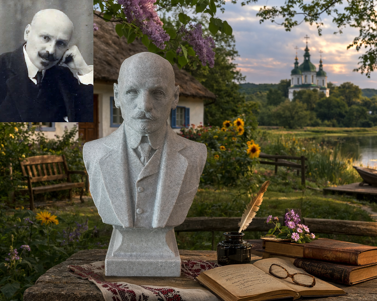 Mykhaïlo Mykhaïlovytch Kotsioubynsky — Bust