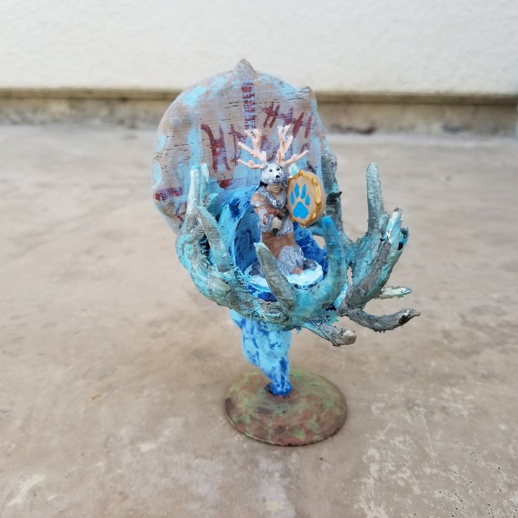 Flying Shaman Drum Mount For Mystic Skies