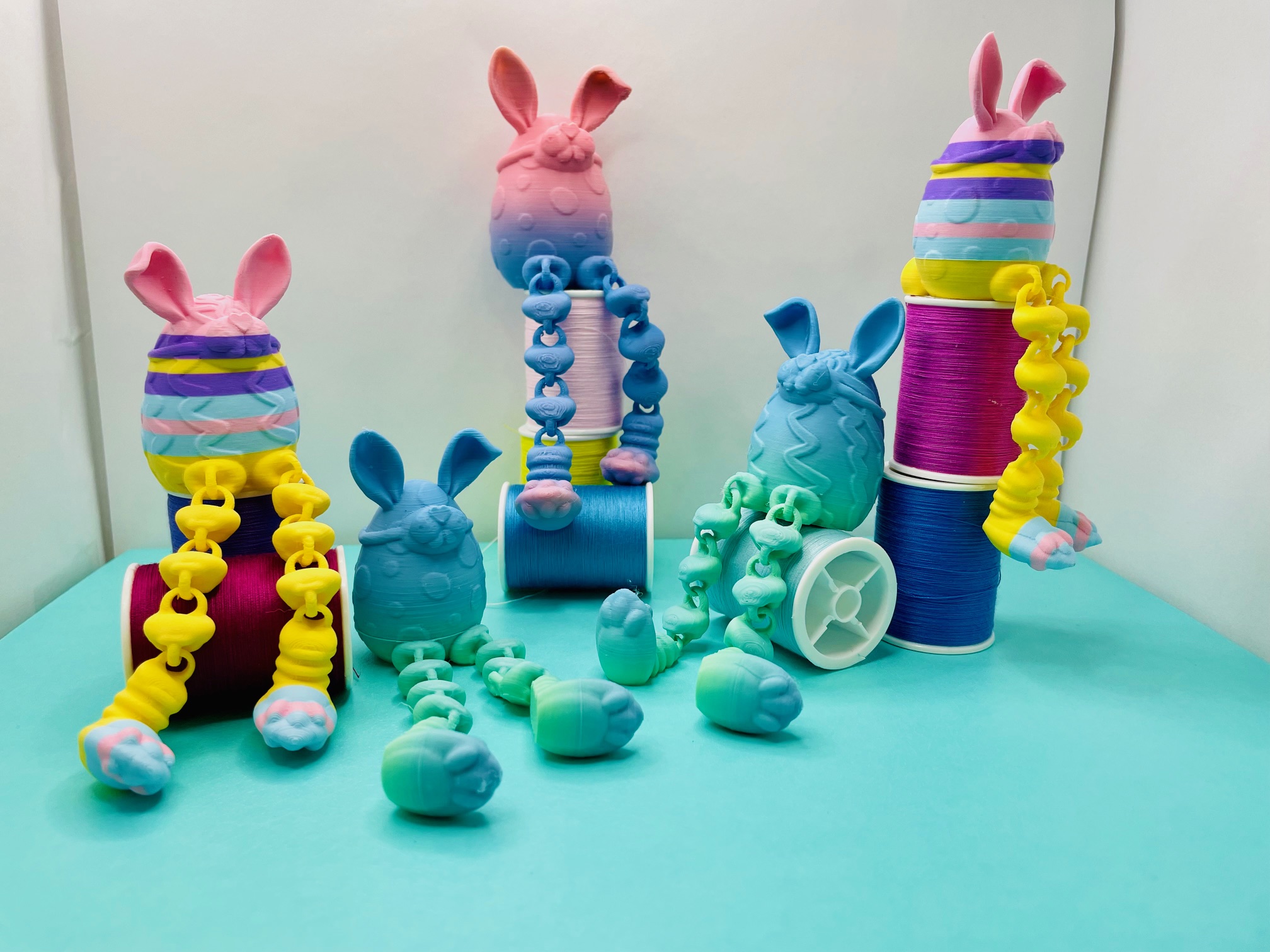 Easter Bunny Mask Egg Flexis!!!