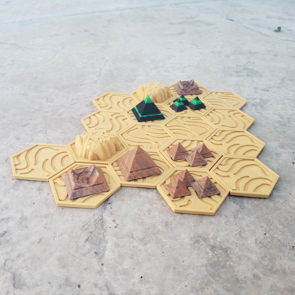 Desert Themed Bits Compatible With Pocket Tactics