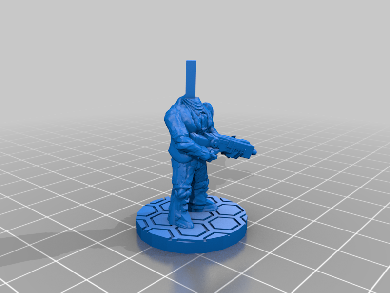 Well Dressed Security Synth (Robot)