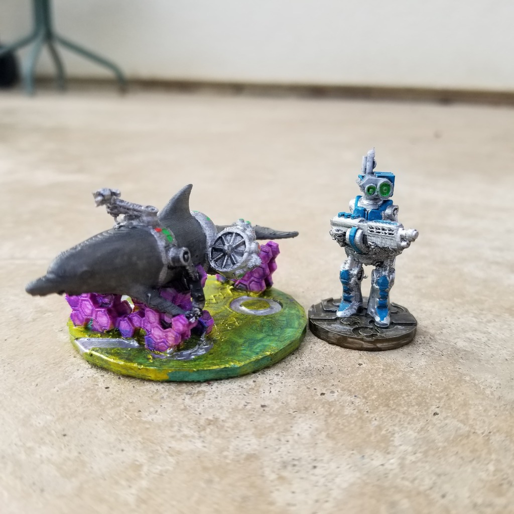 Neo-Dolphin Morph For Eclipse Phase