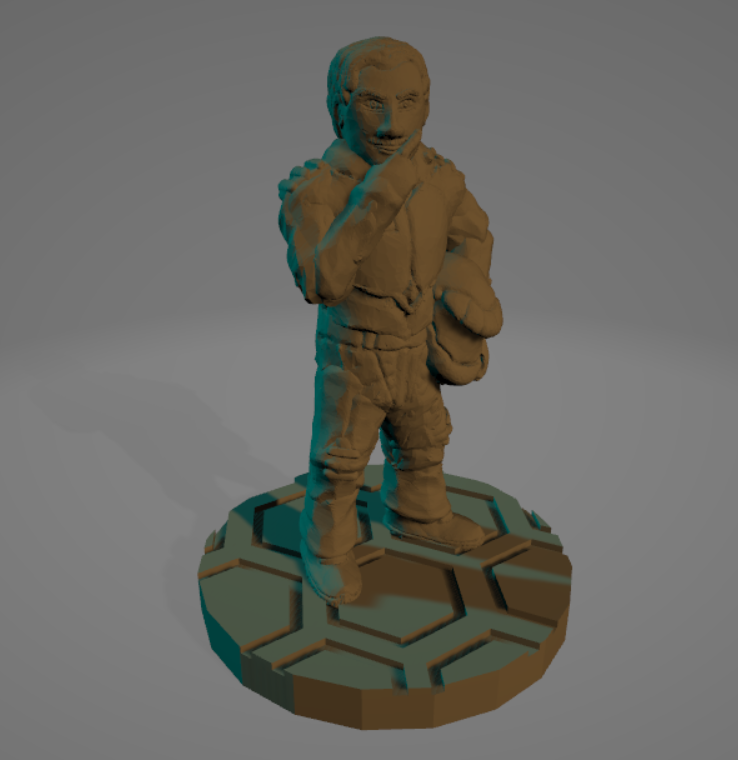 Lieutenant Cordova, TCGND Pilot