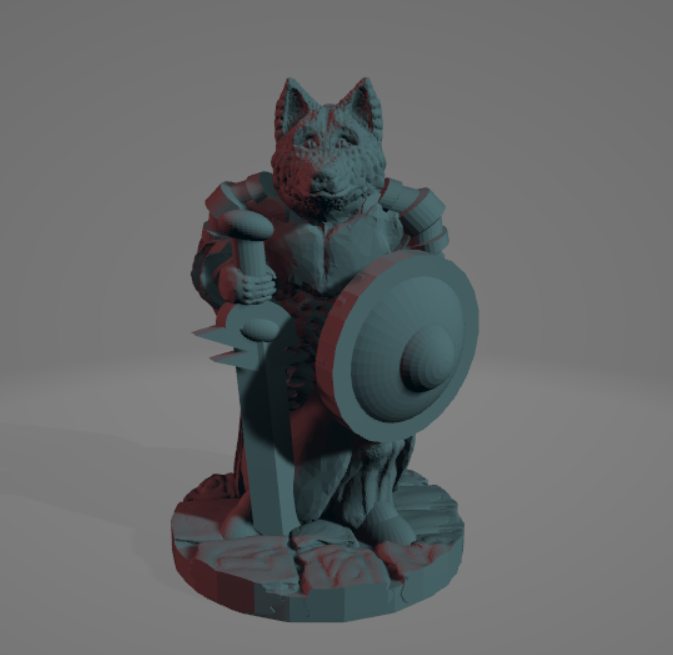Canid Swordmaster