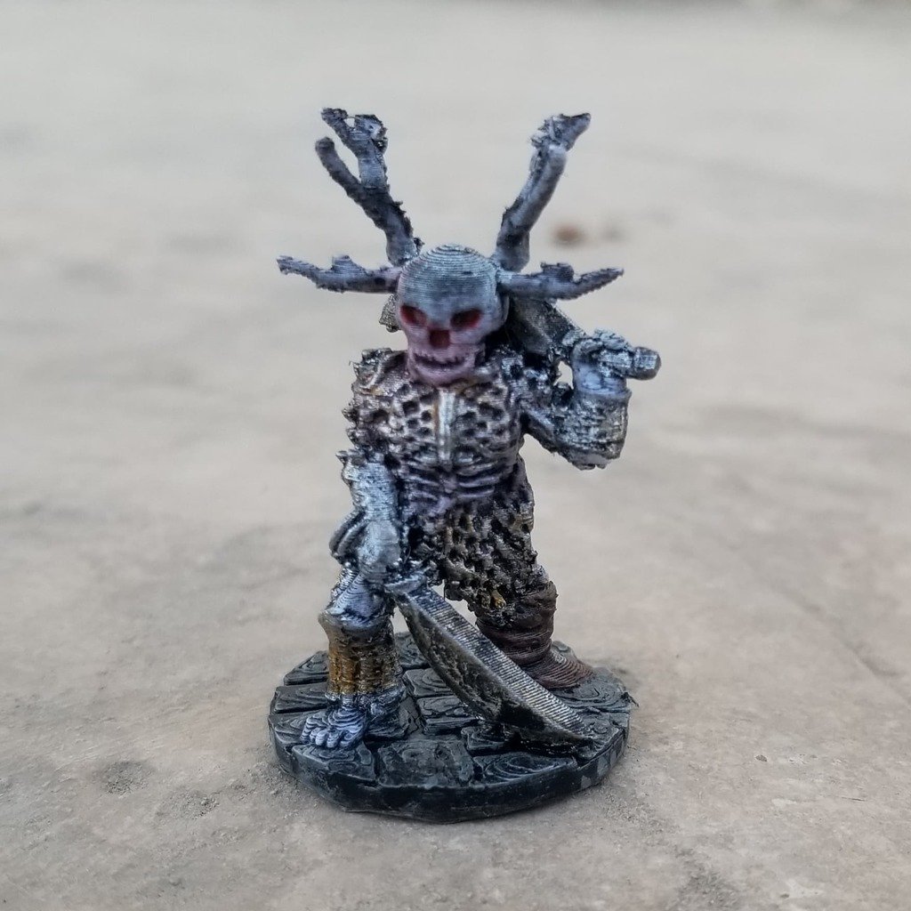 Skeletal Antlered Horror