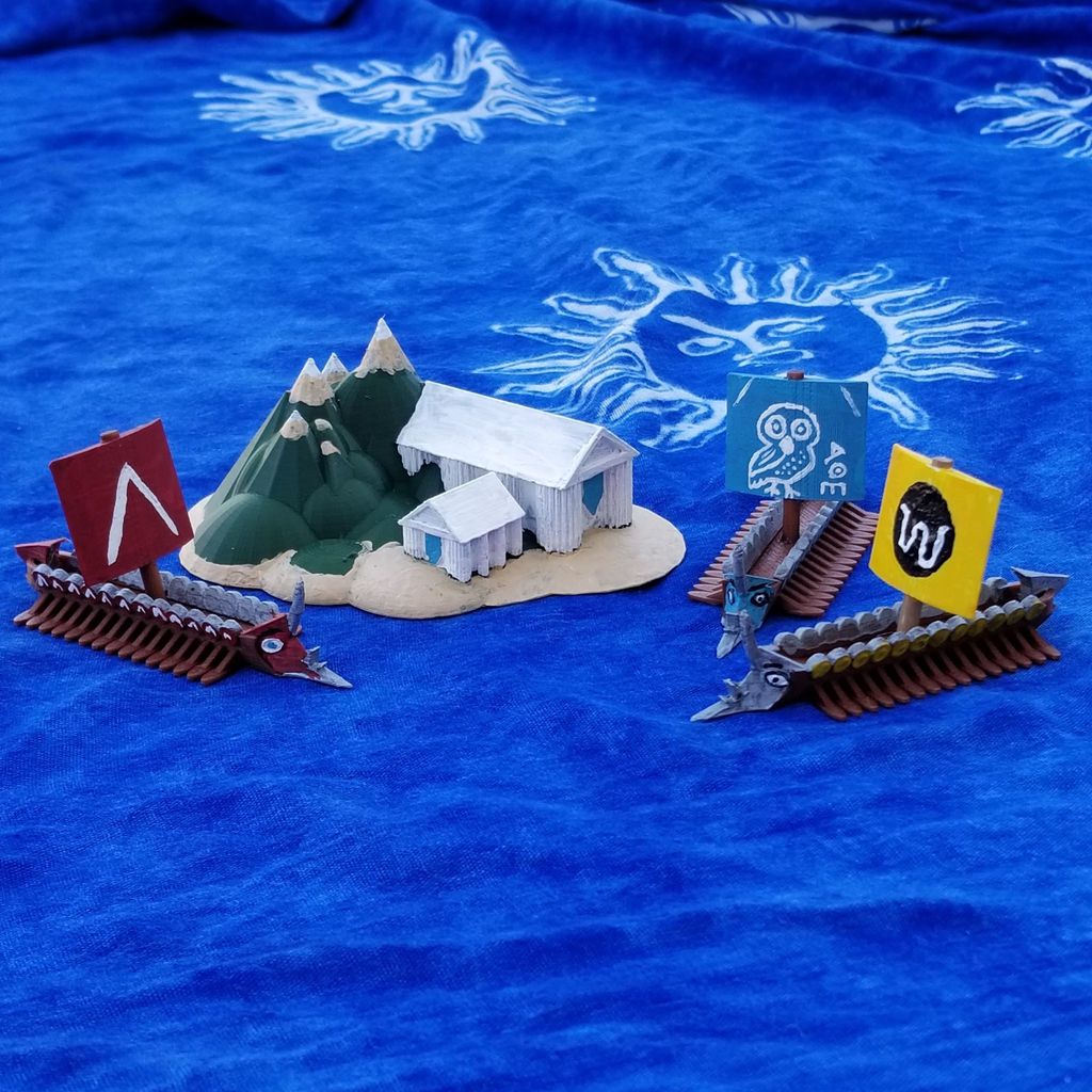Ortus Novae: Trireme Greek Warship Pack