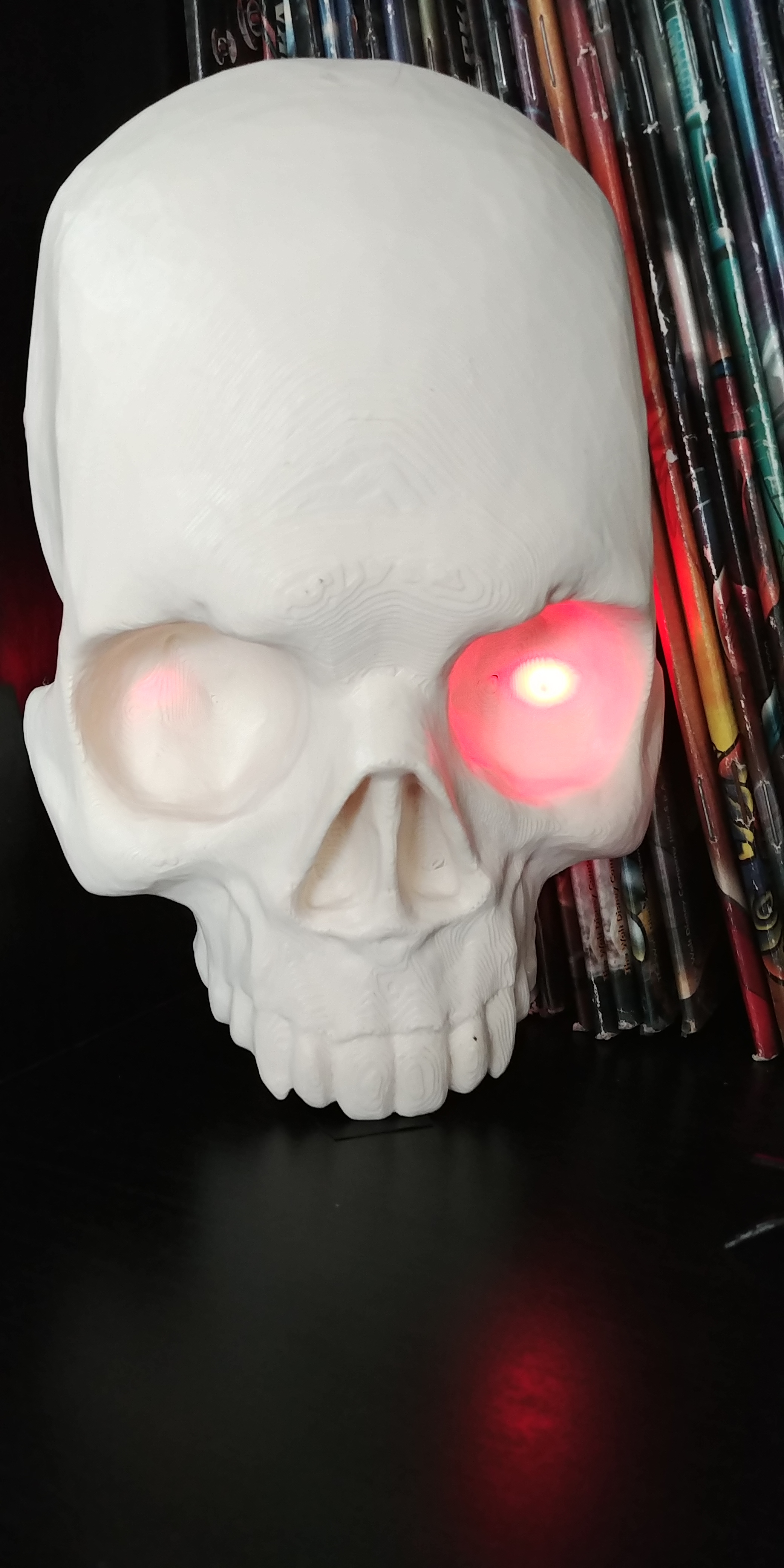 Skull with Glowing eyes